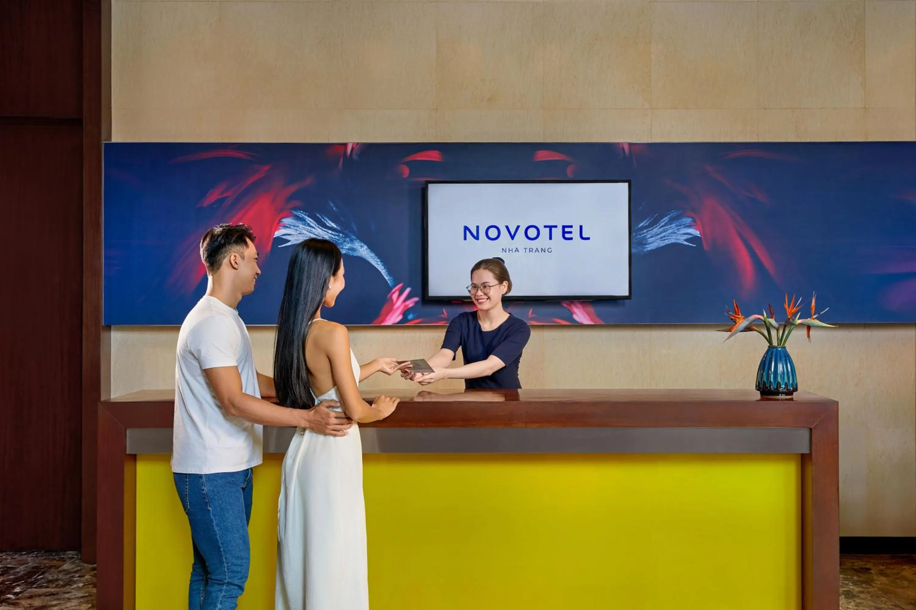 Lobby or reception in Novotel Nha Trang