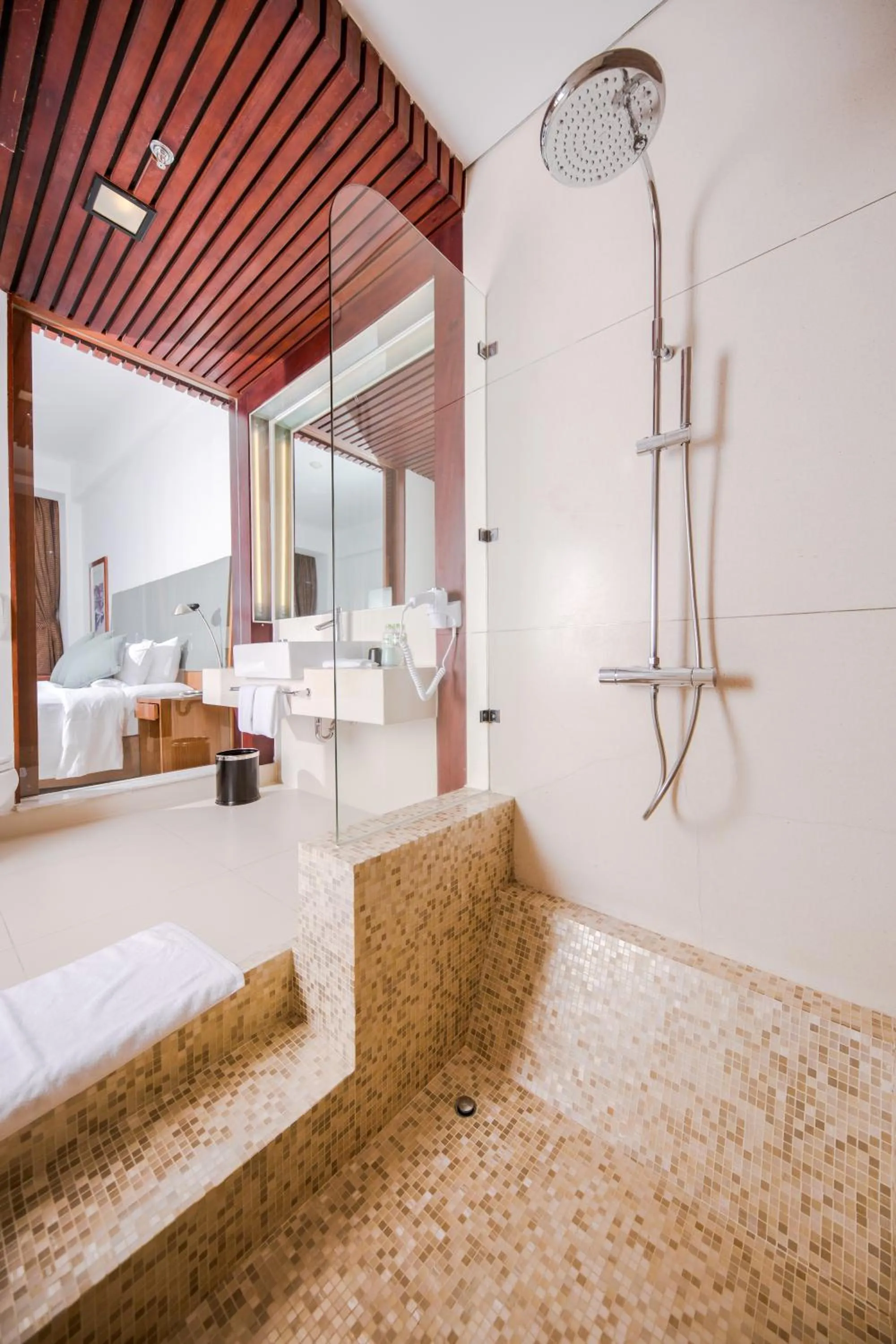 Toilet, Bed in Novotel Nha Trang