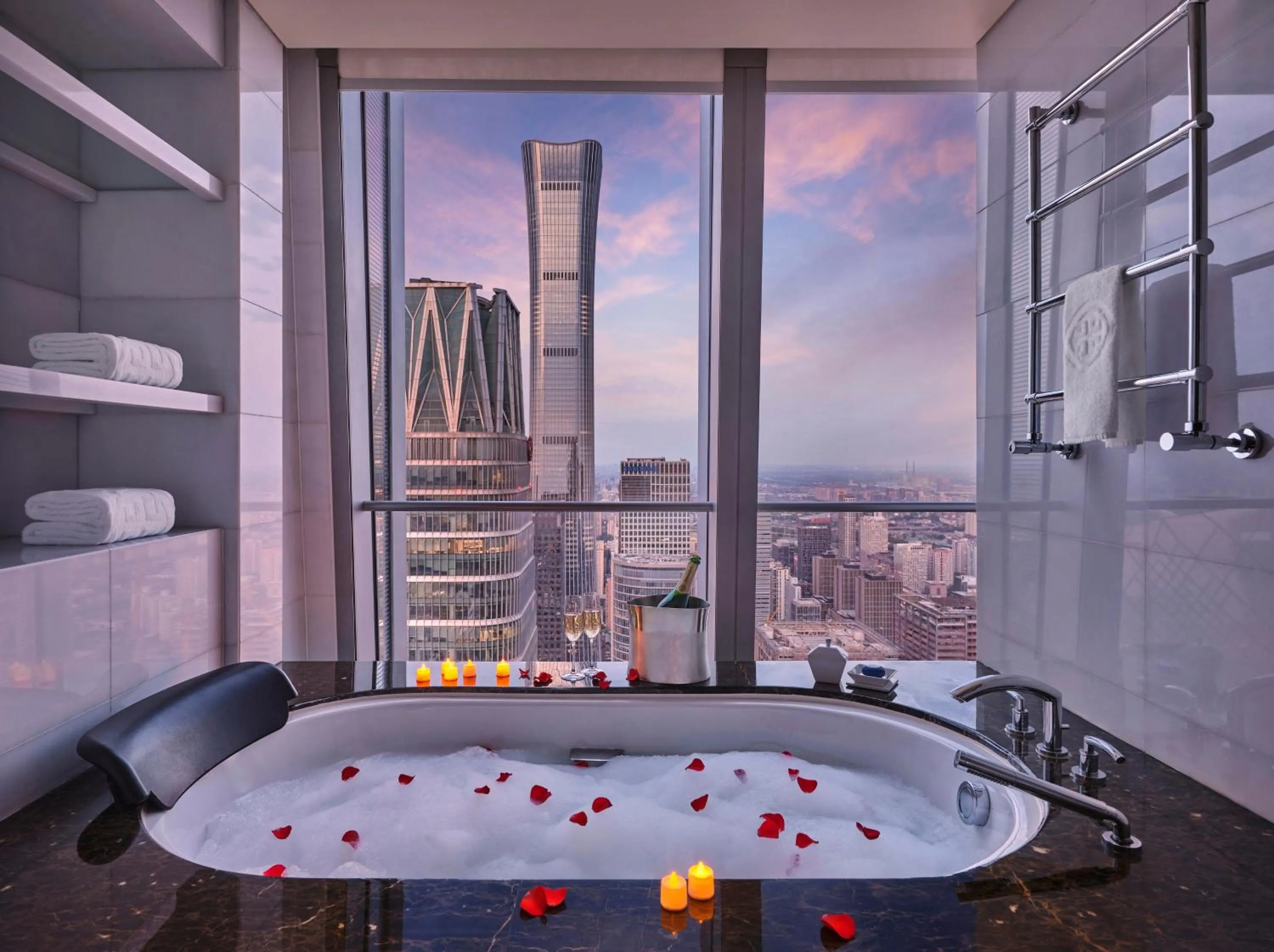 City view in China World Summit Wing, Beijing