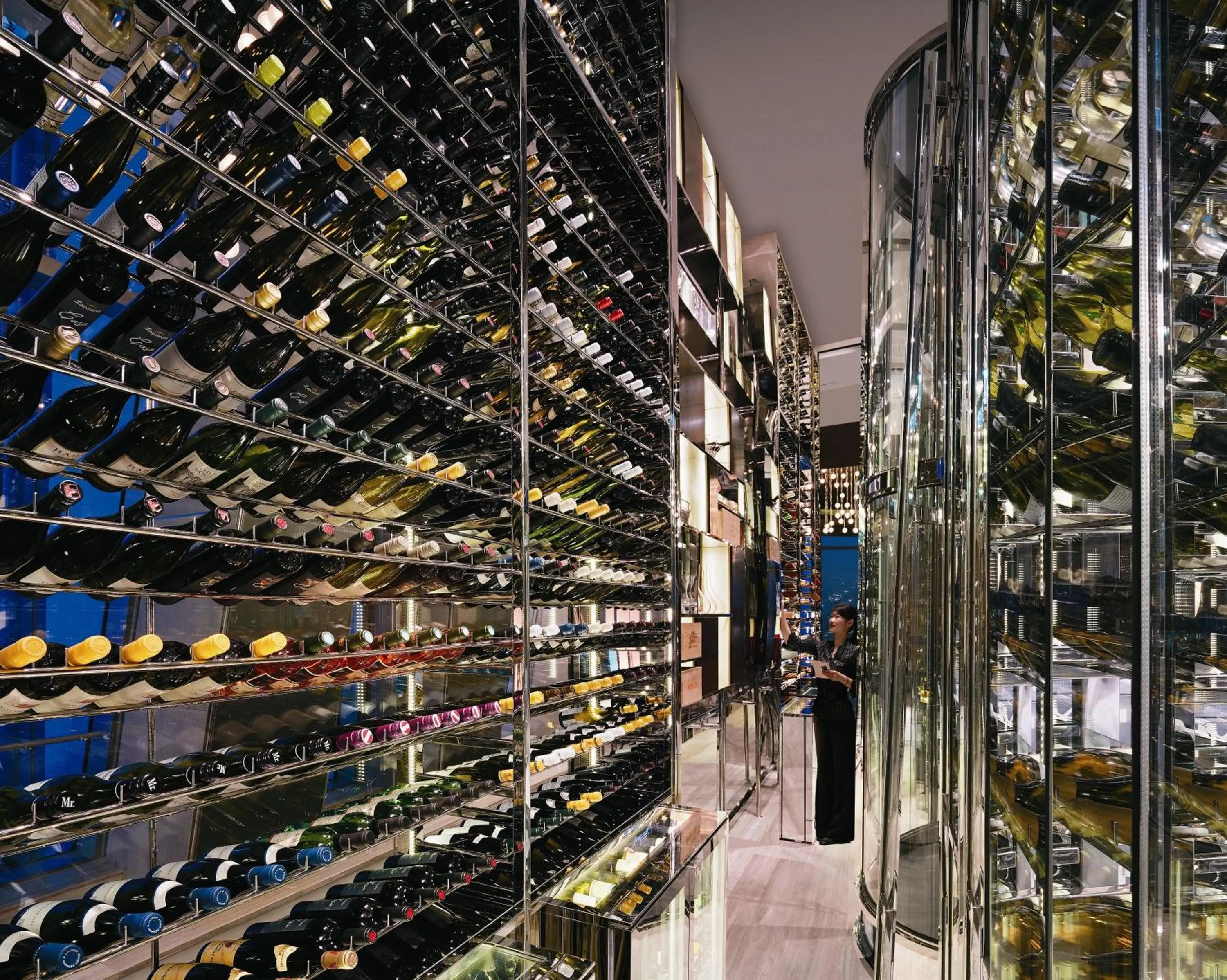 Lounge or bar in China World Summit Wing, Beijing