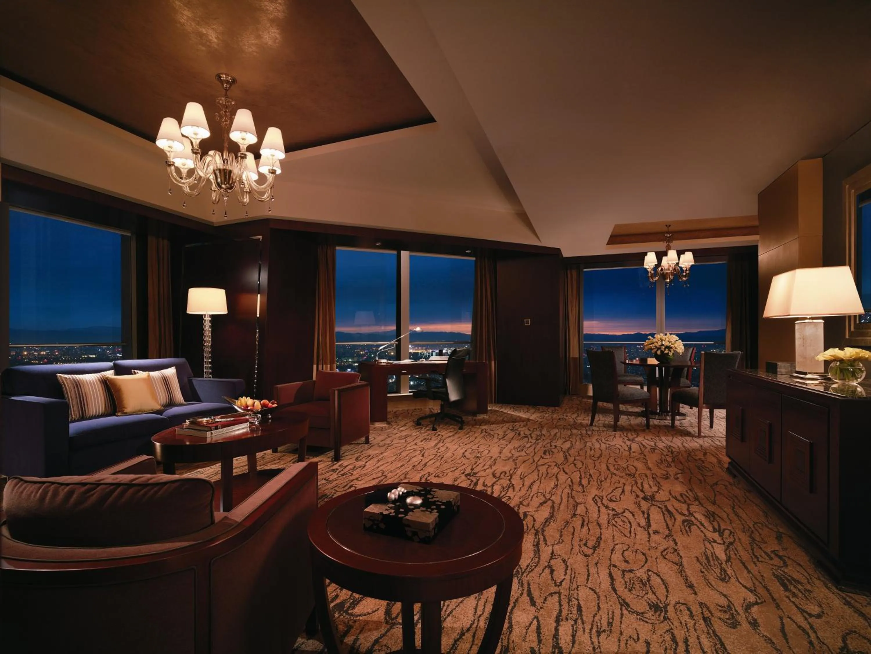 Living room in China World Summit Wing, Beijing