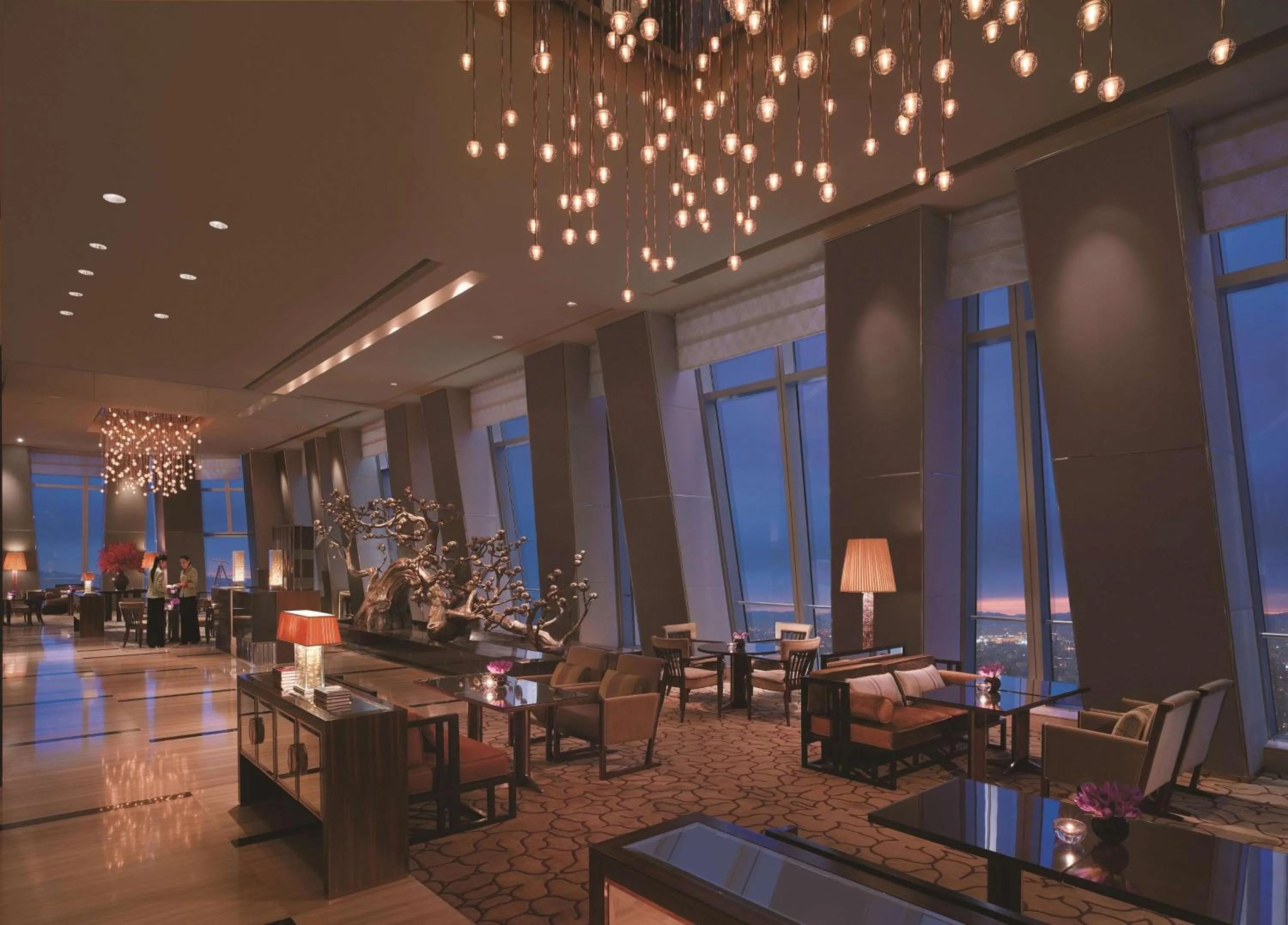 Lounge or bar in China World Summit Wing, Beijing