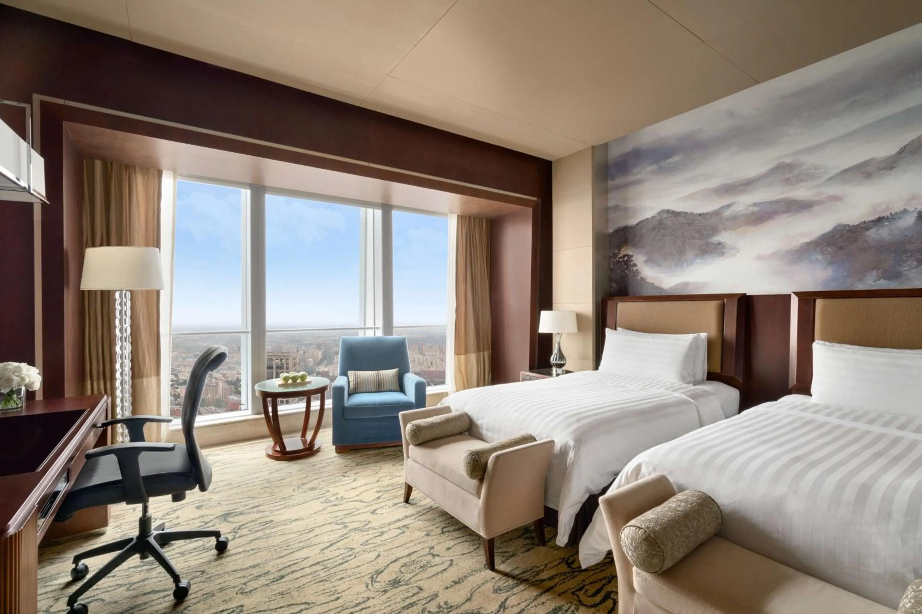 Photo of the whole room, Bed in China World Summit Wing, Beijing