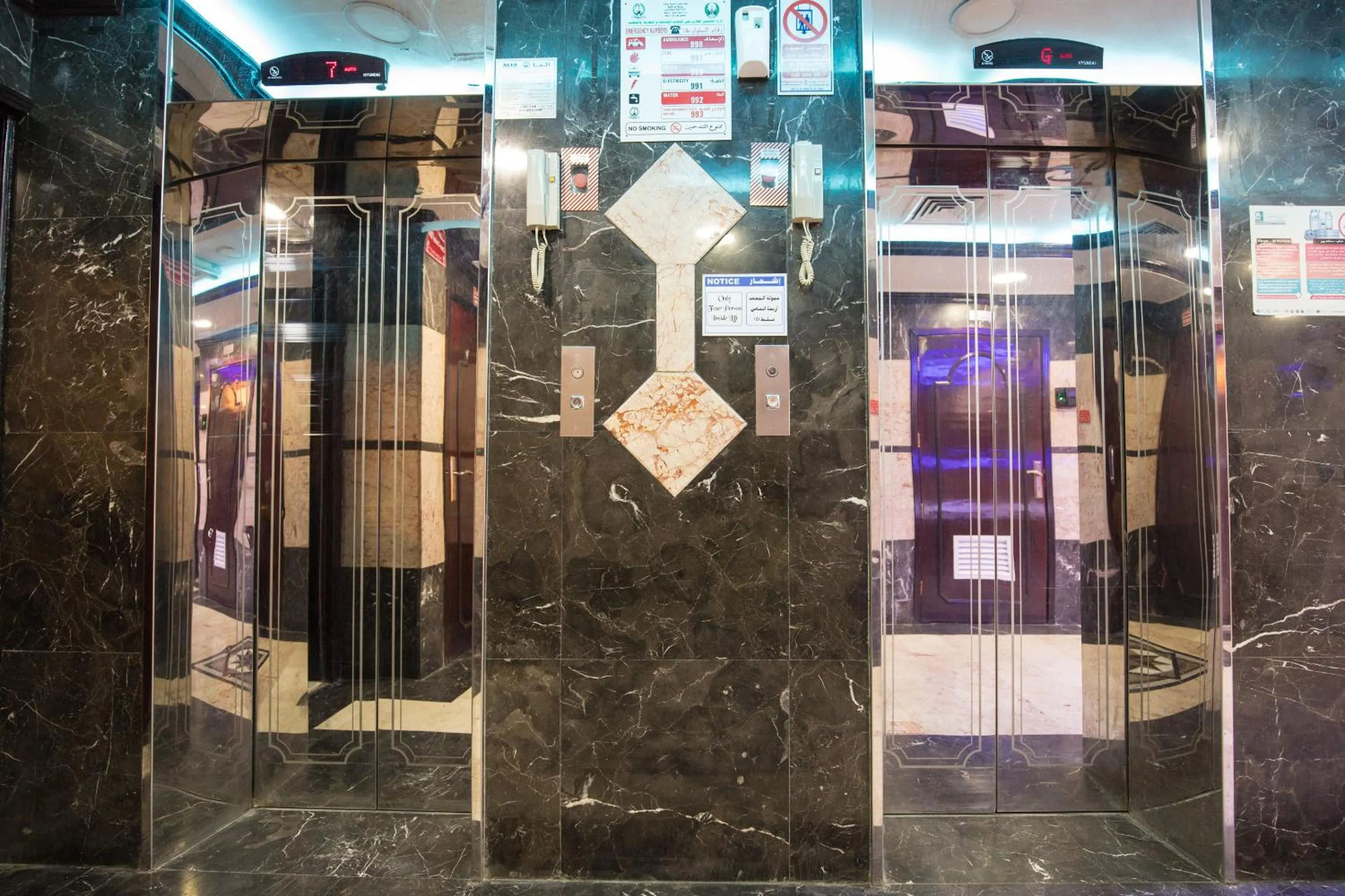 Area and facilities in Al Jazeerah Hotel