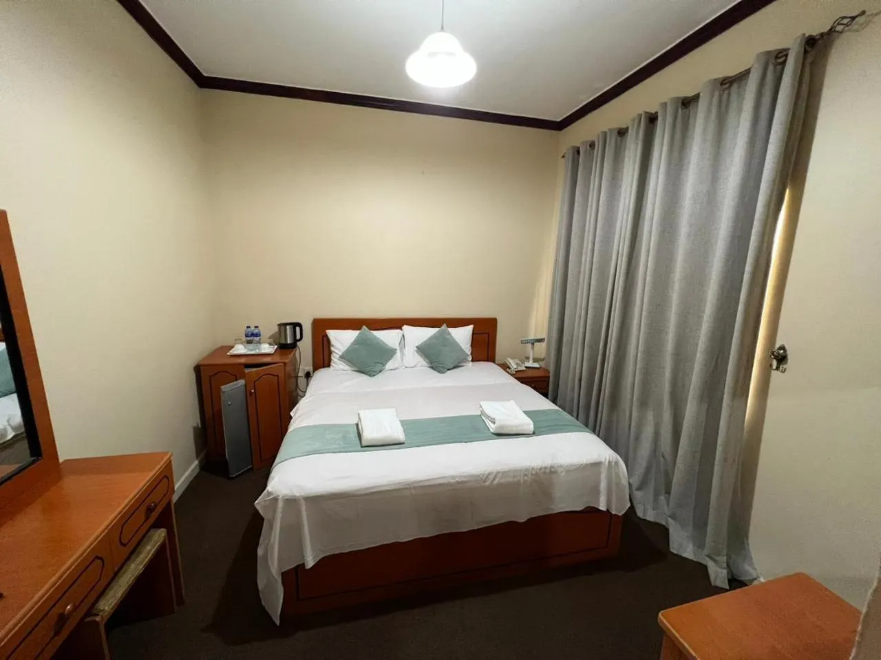 Bed in Al Jazeerah Hotel