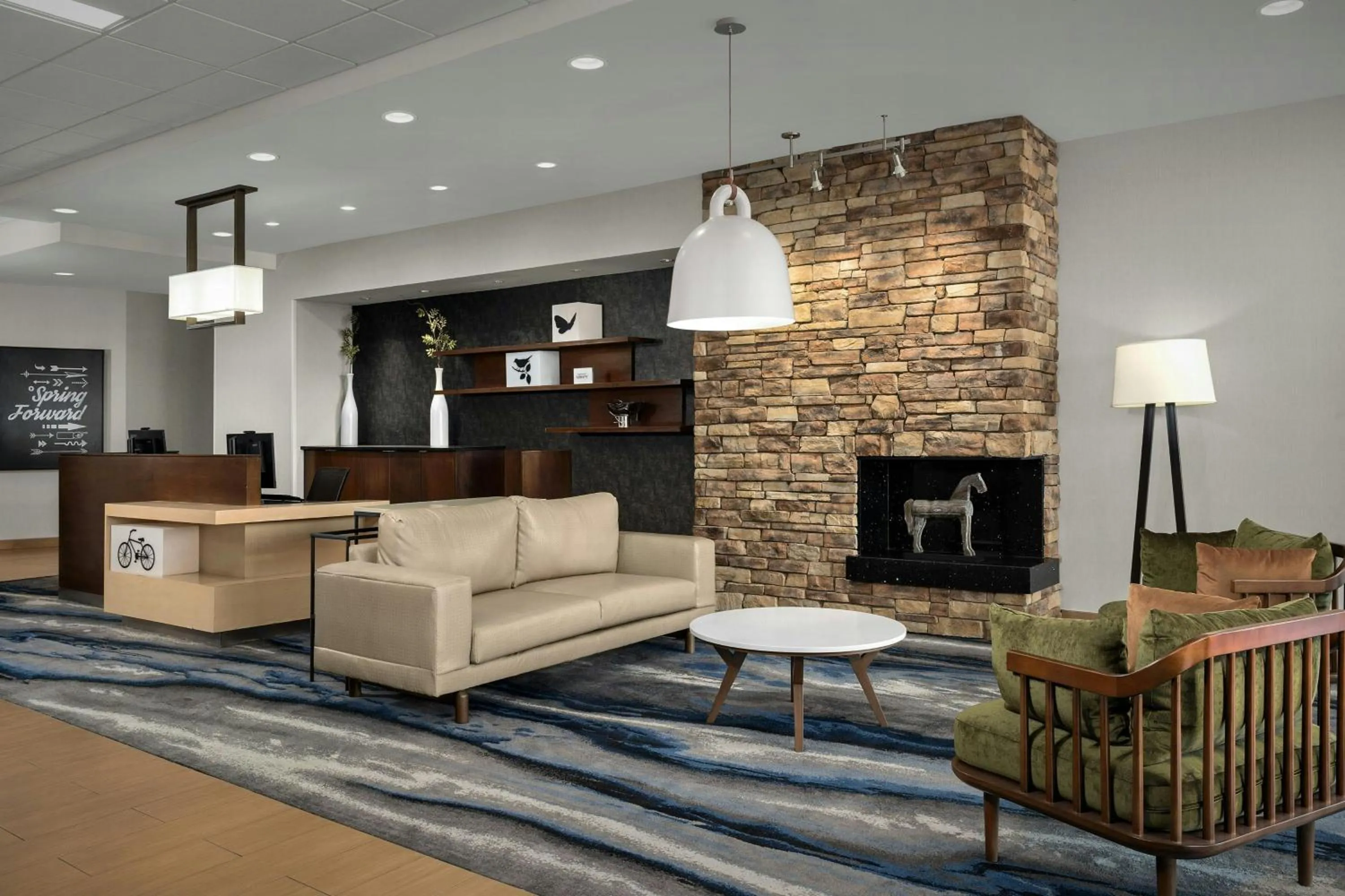 Lobby or reception in Fairfield Inn & Suites by Marriott Atlanta Stockbridge