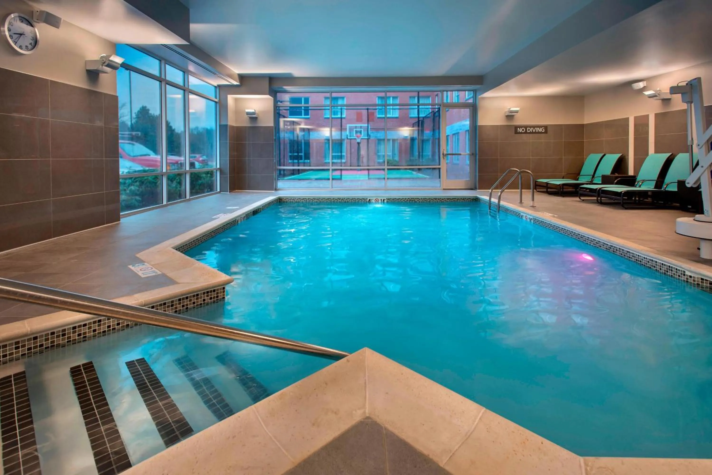 Swimming pool in Residence Inn by Marriott Boston Bridgewater