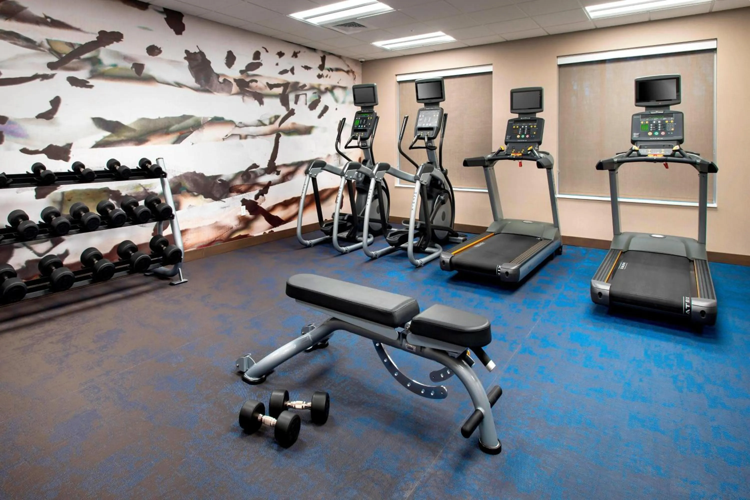 Fitness centre/facilities in Residence Inn by Marriott Boston Bridgewater