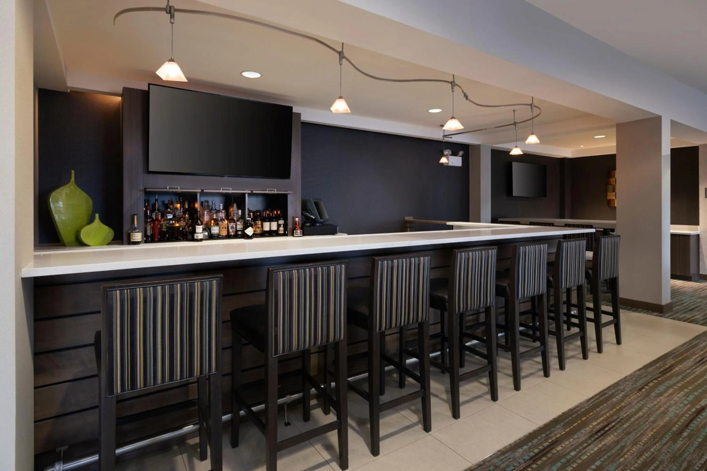 Lounge or bar in Residence Inn by Marriott Boston Bridgewater
