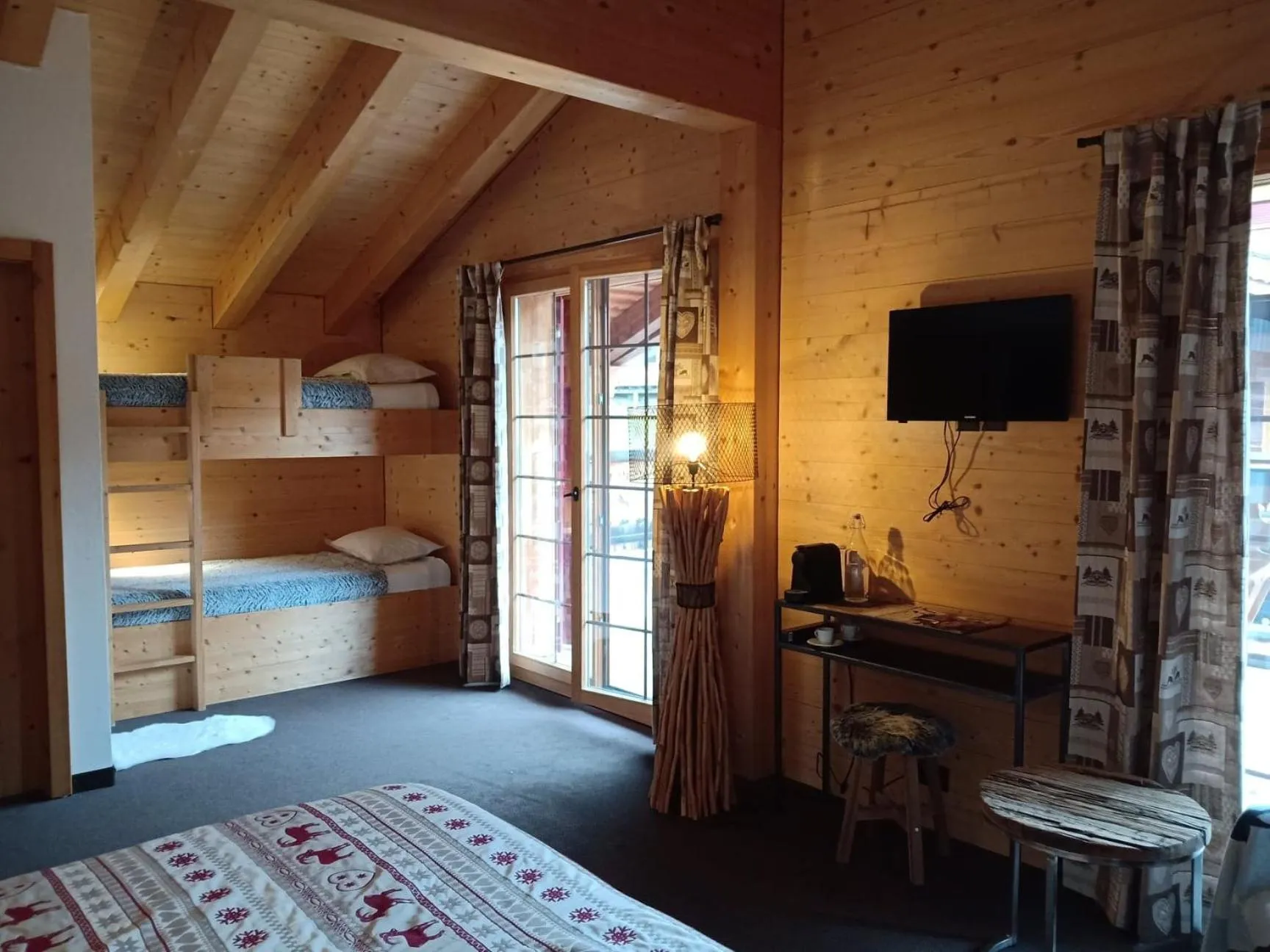 Bedroom, Bed in Hotel L'Etable