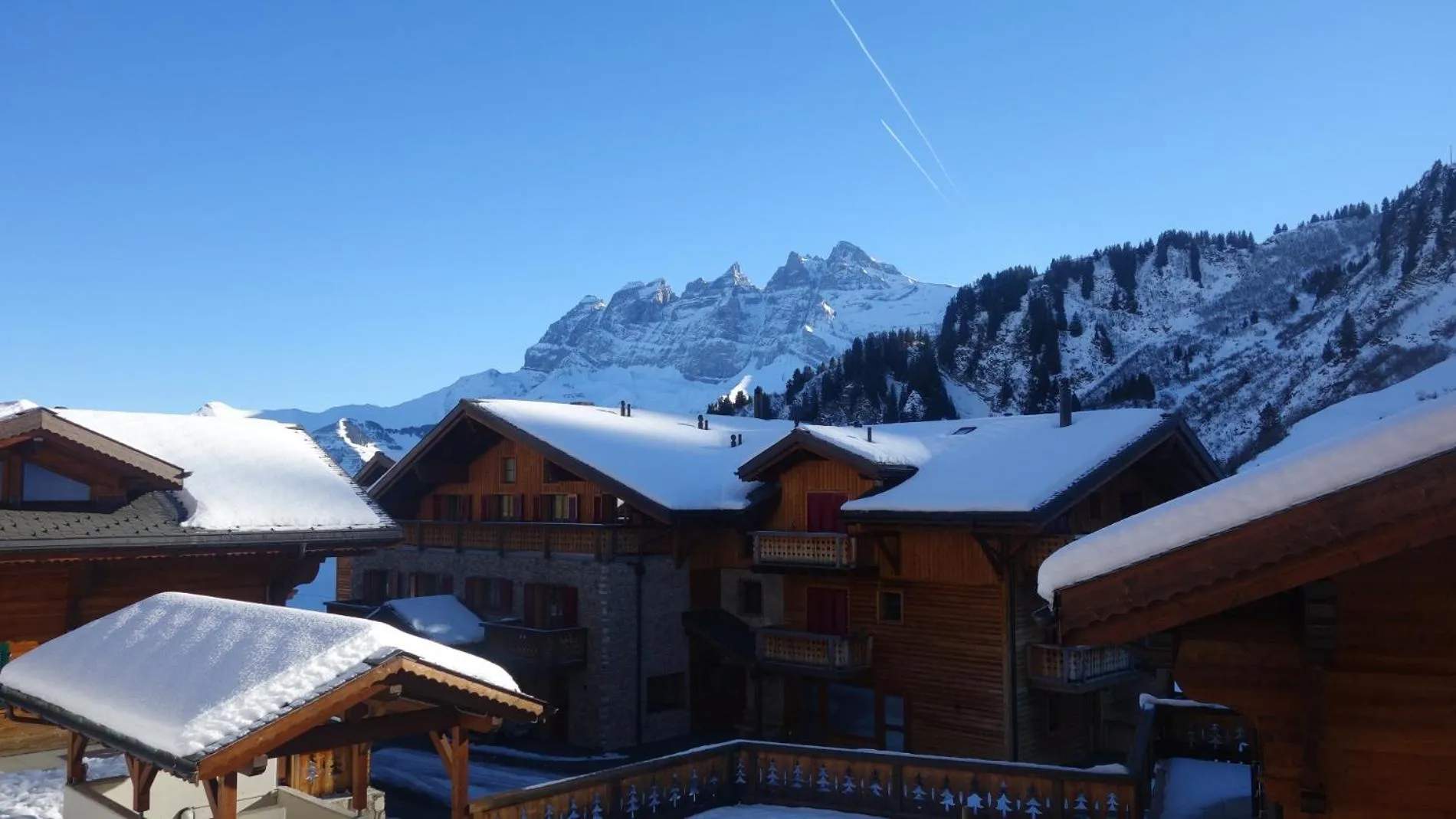 Mountain view in Hotel L'Etable