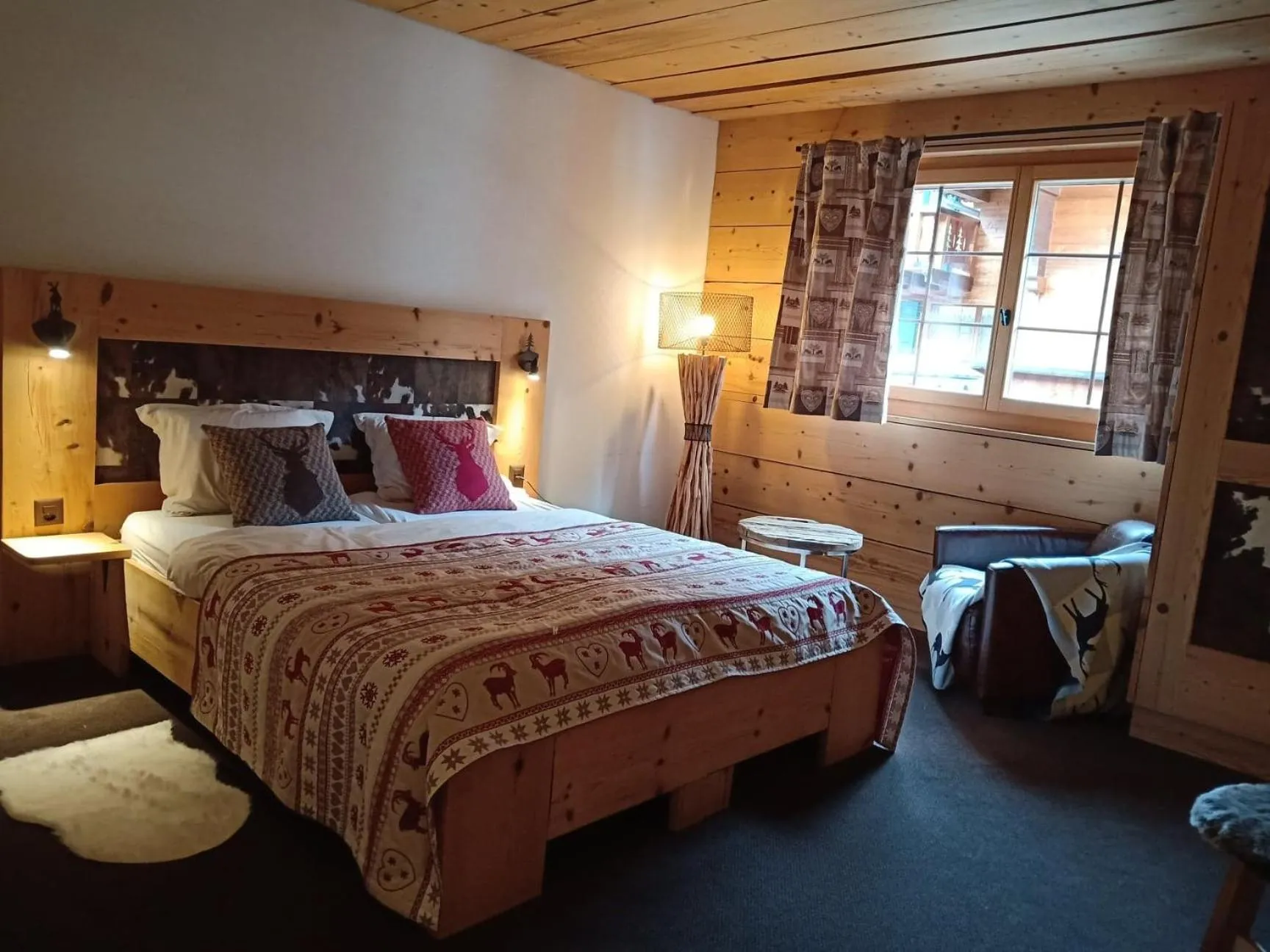 Bedroom, Bed in Hotel L'Etable