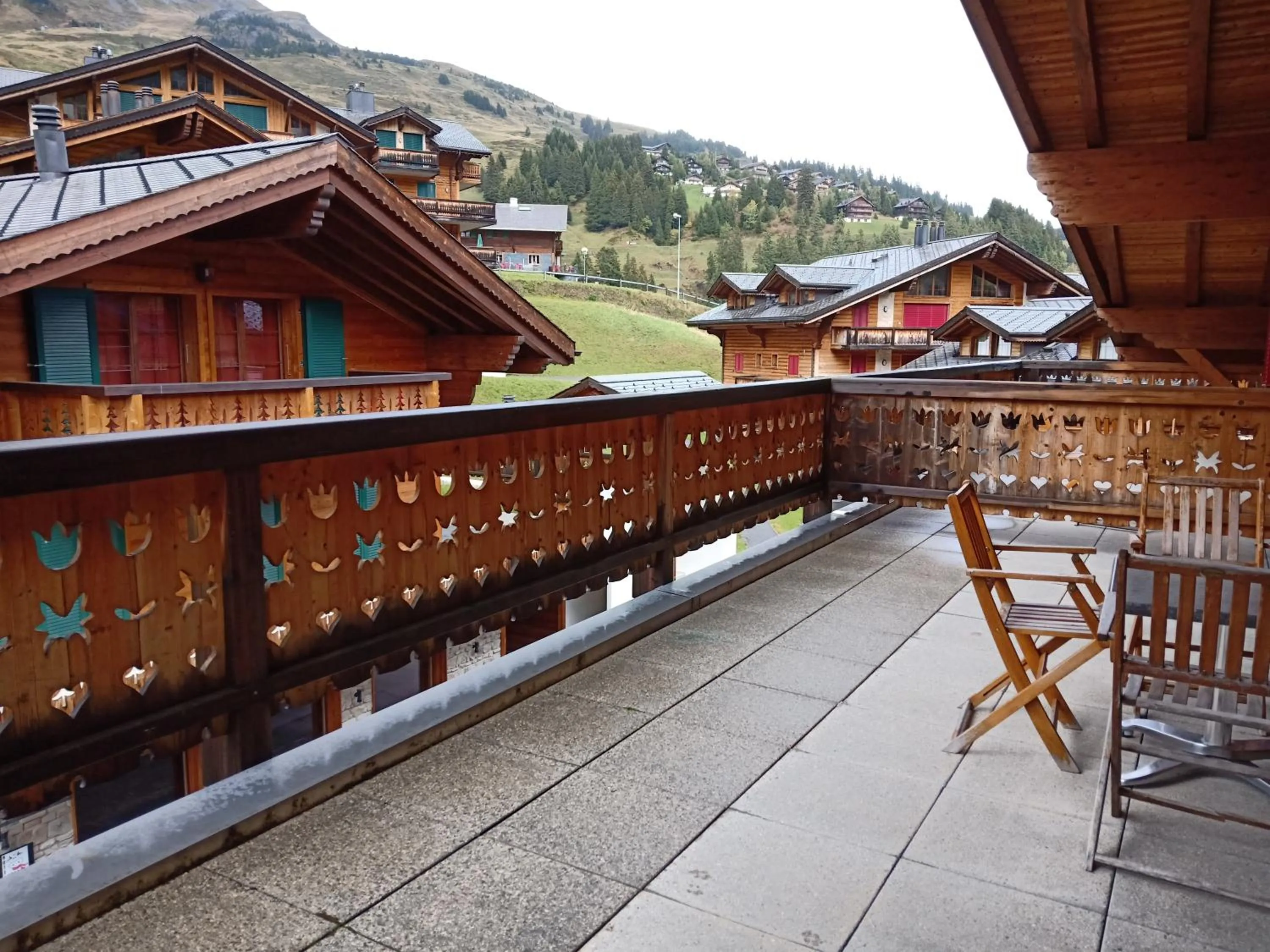 Balcony/Terrace in Hotel L'Etable
