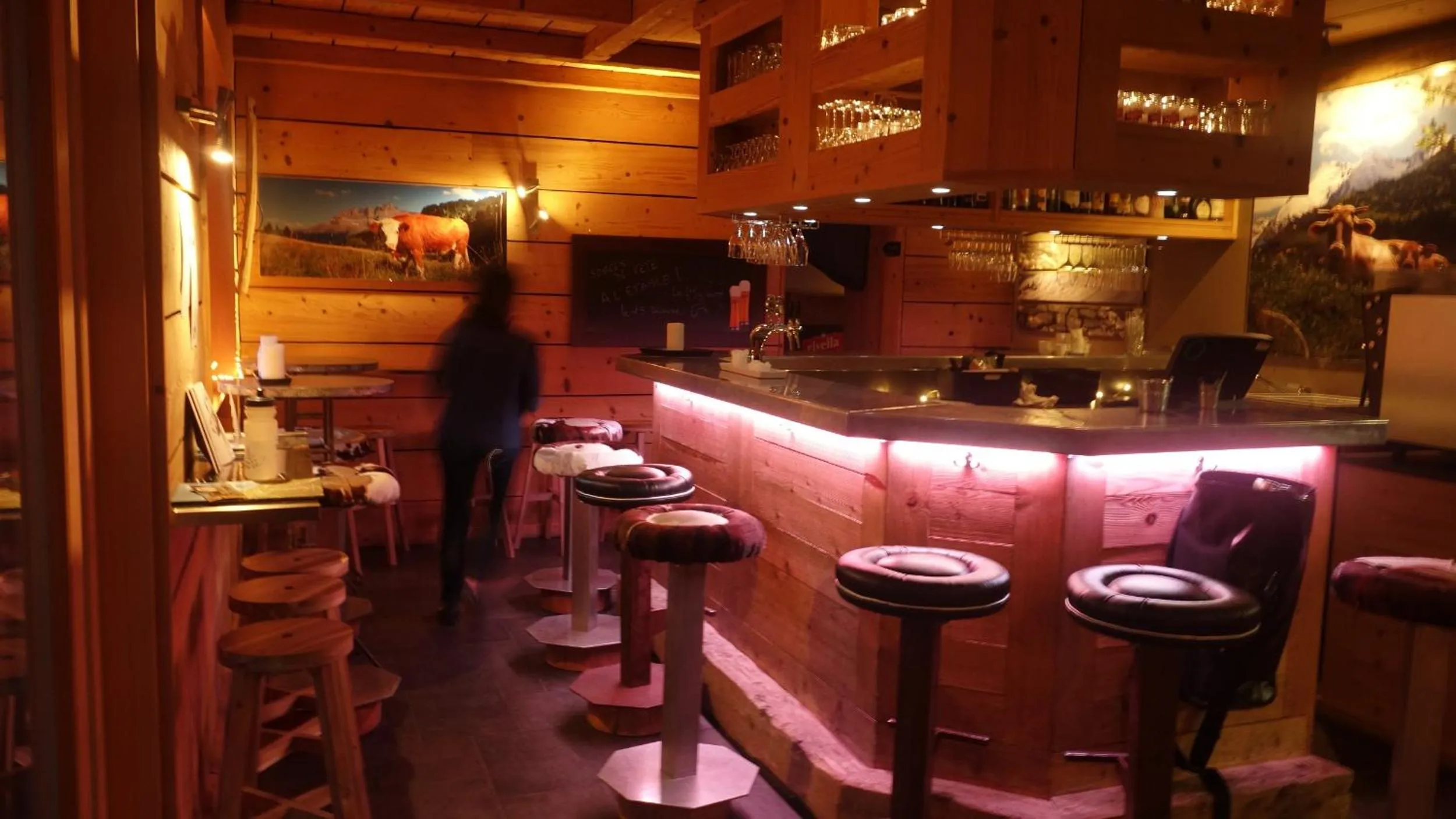 Lounge or bar in Hotel L'Etable