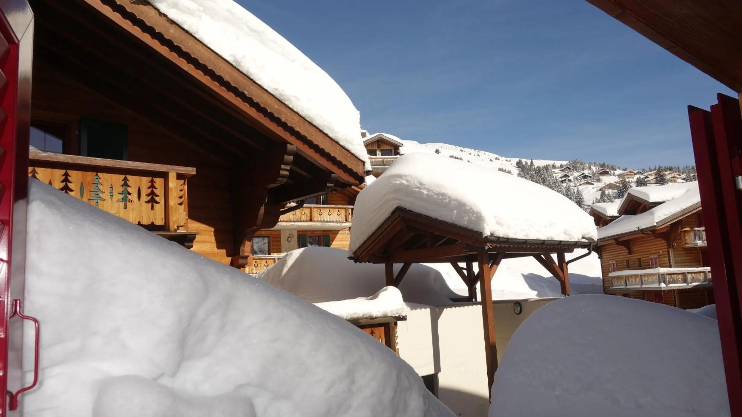 Mountain view in Hotel L'Etable