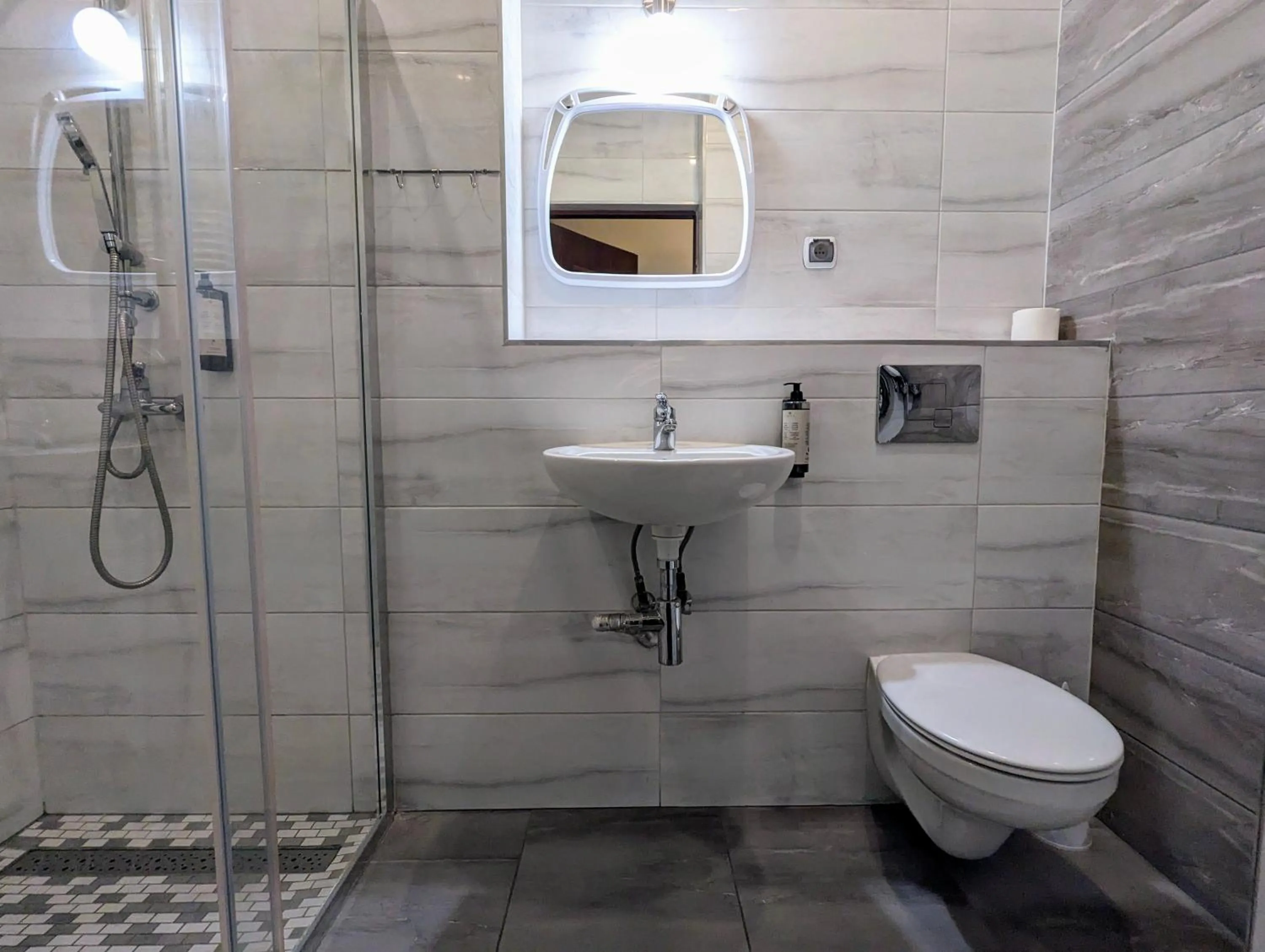 Bathroom in OSW Świnoujście Rybitwa