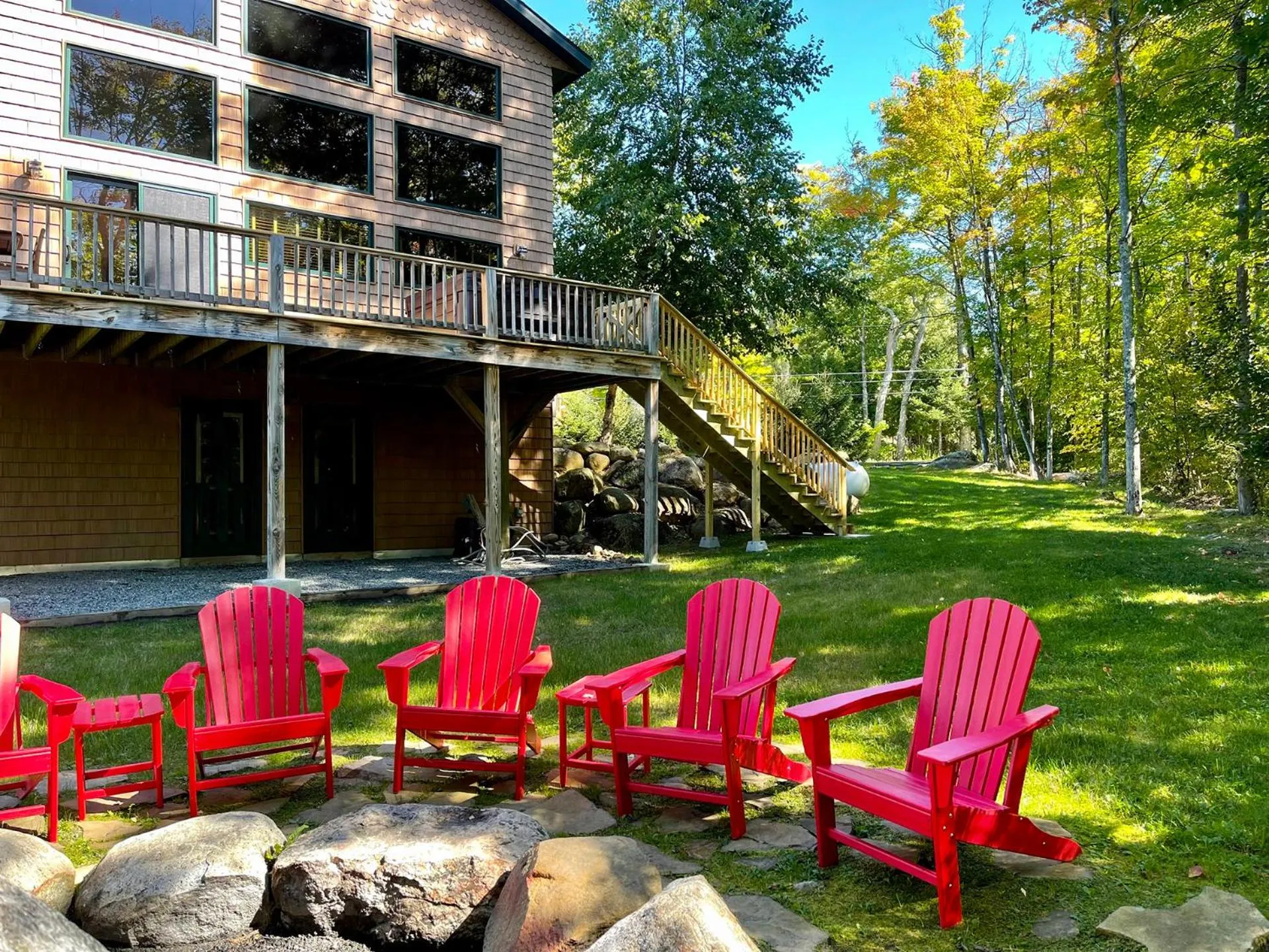 Garden in Marble Mountain Chalet