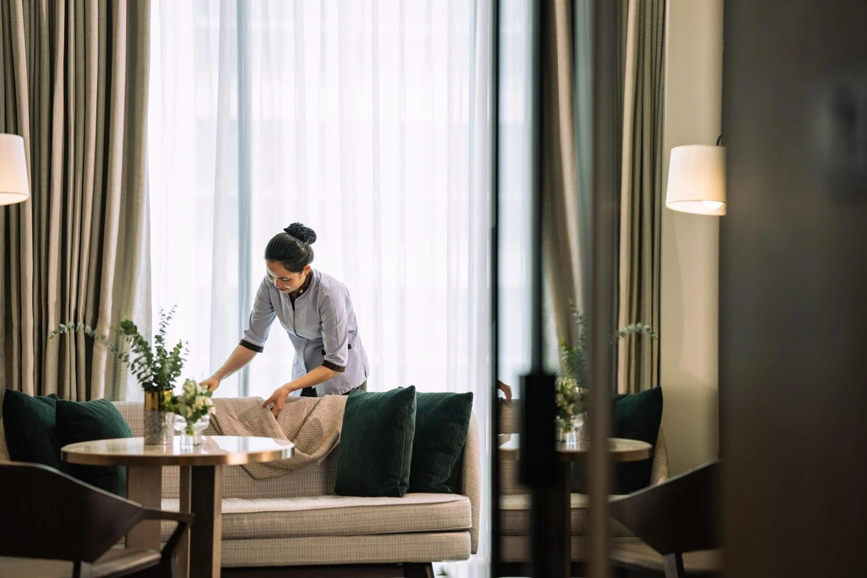 Staff in Fraser Suites Hanoi