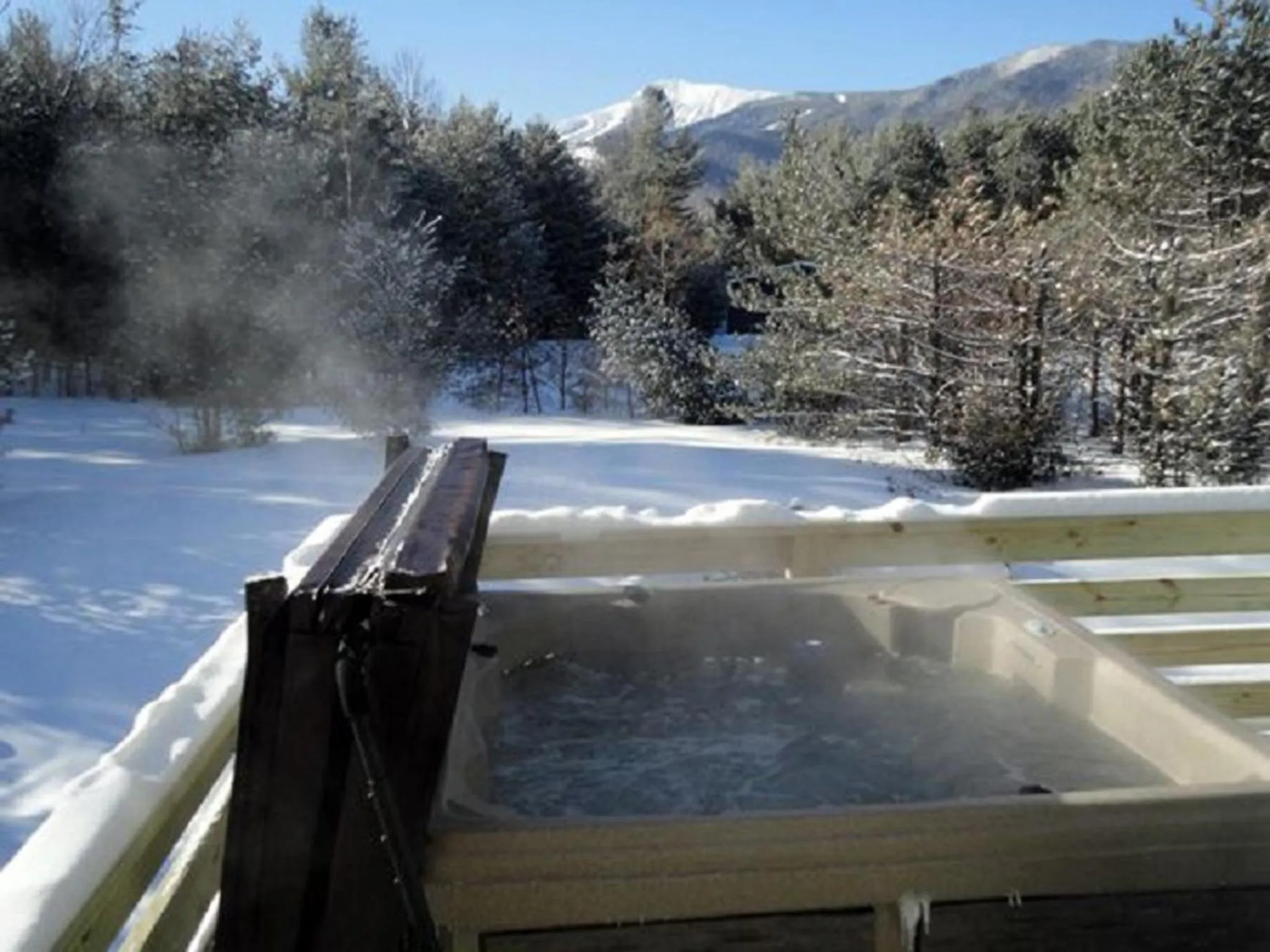 Day in Whiteface Mountain Chalet