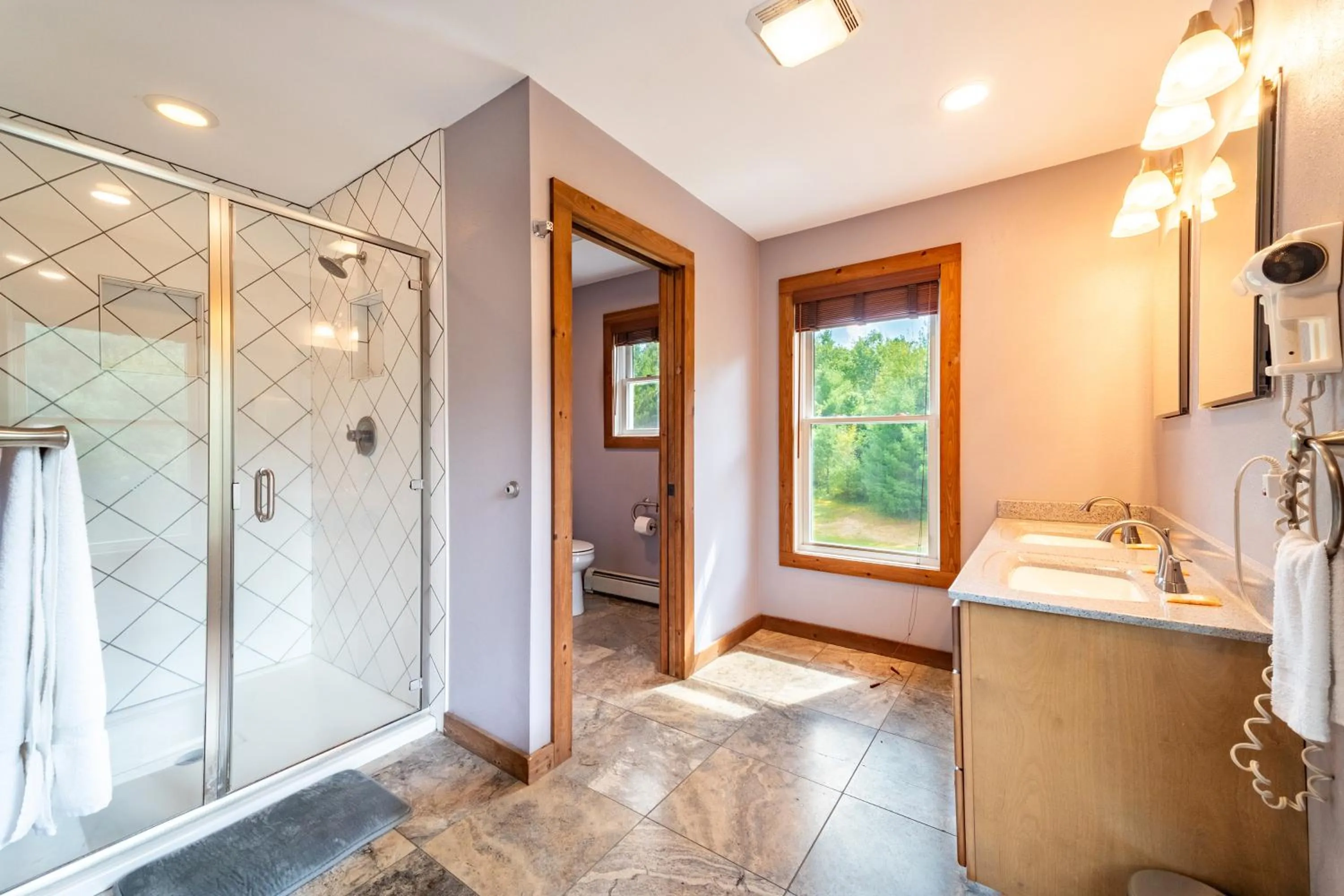 Toilet in Whiteface Mountain Chalet