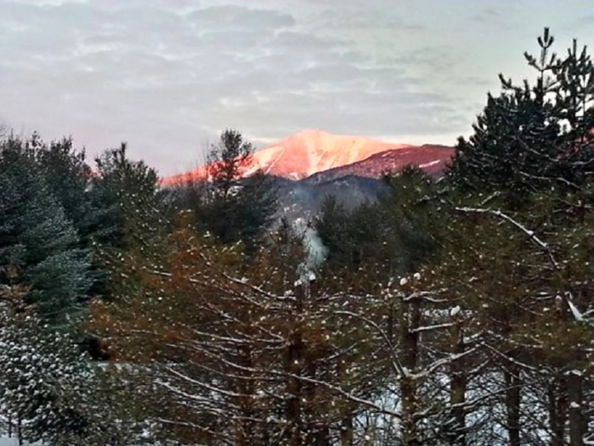 Winter in Whiteface Mountain Chalet