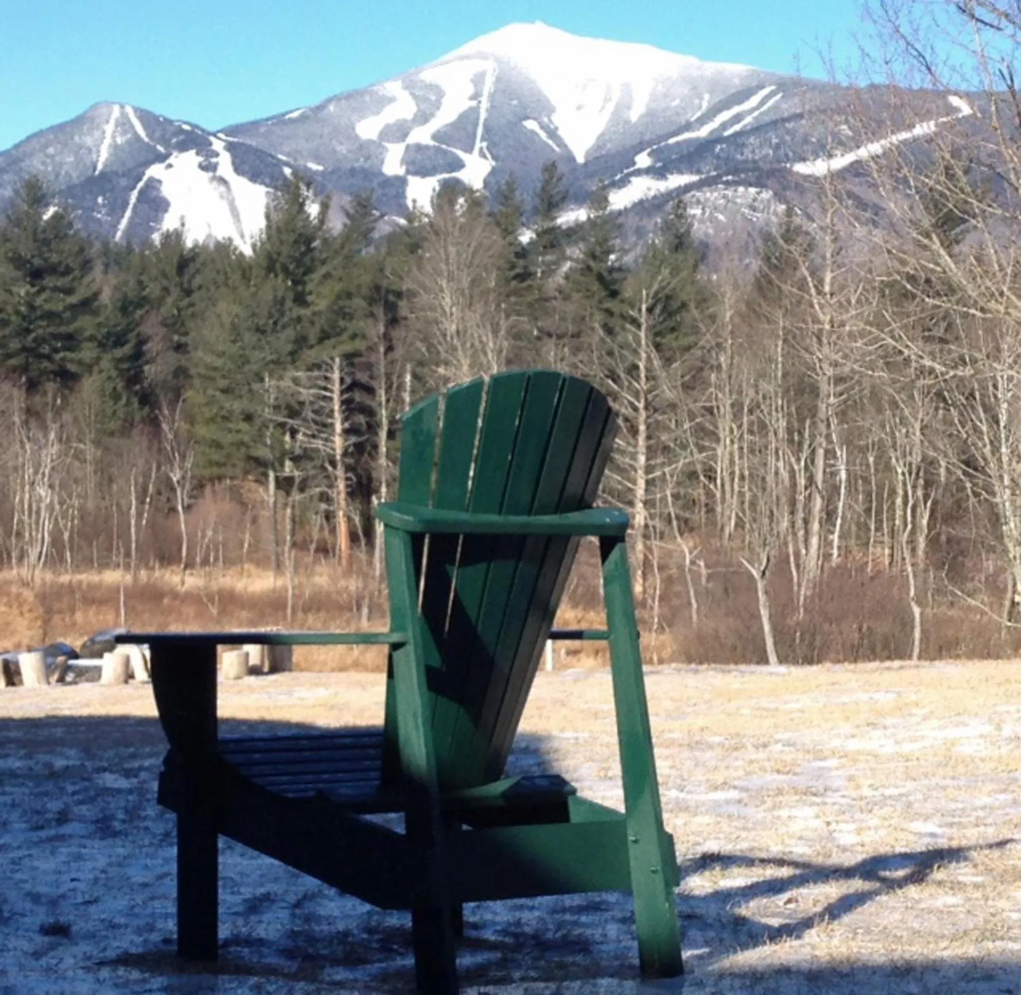 Spring in Esther Mountain Chalet