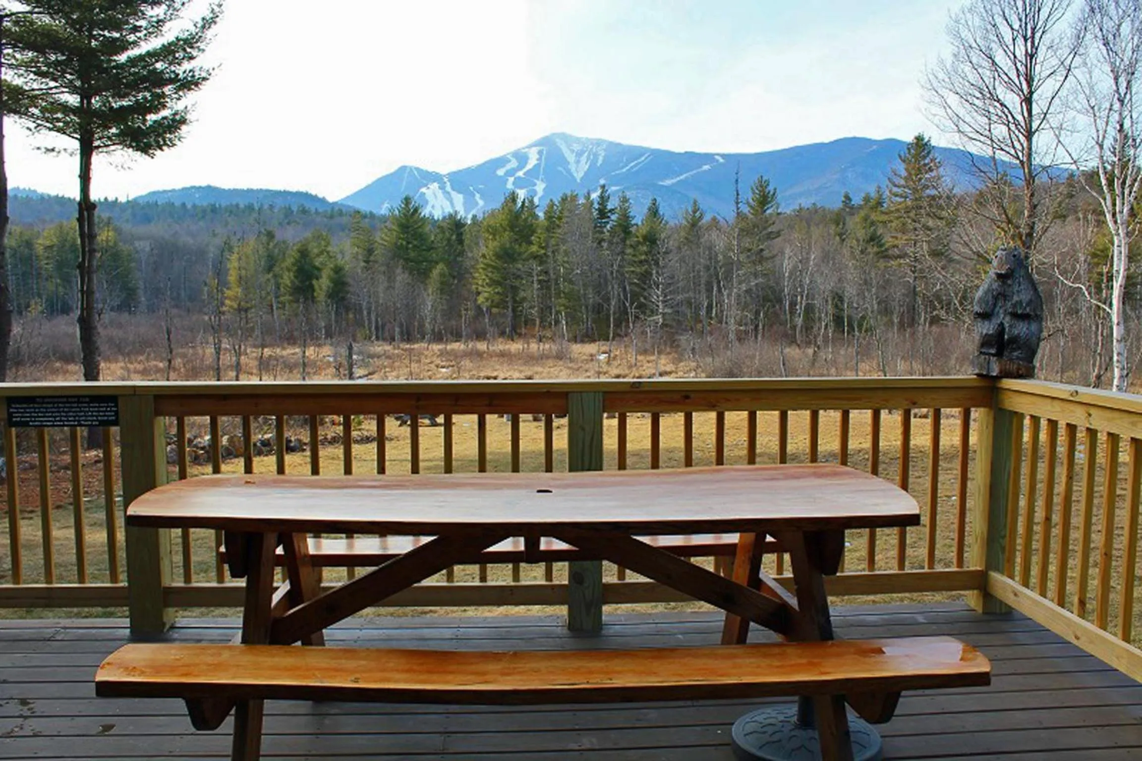 Spring in Esther Mountain Chalet