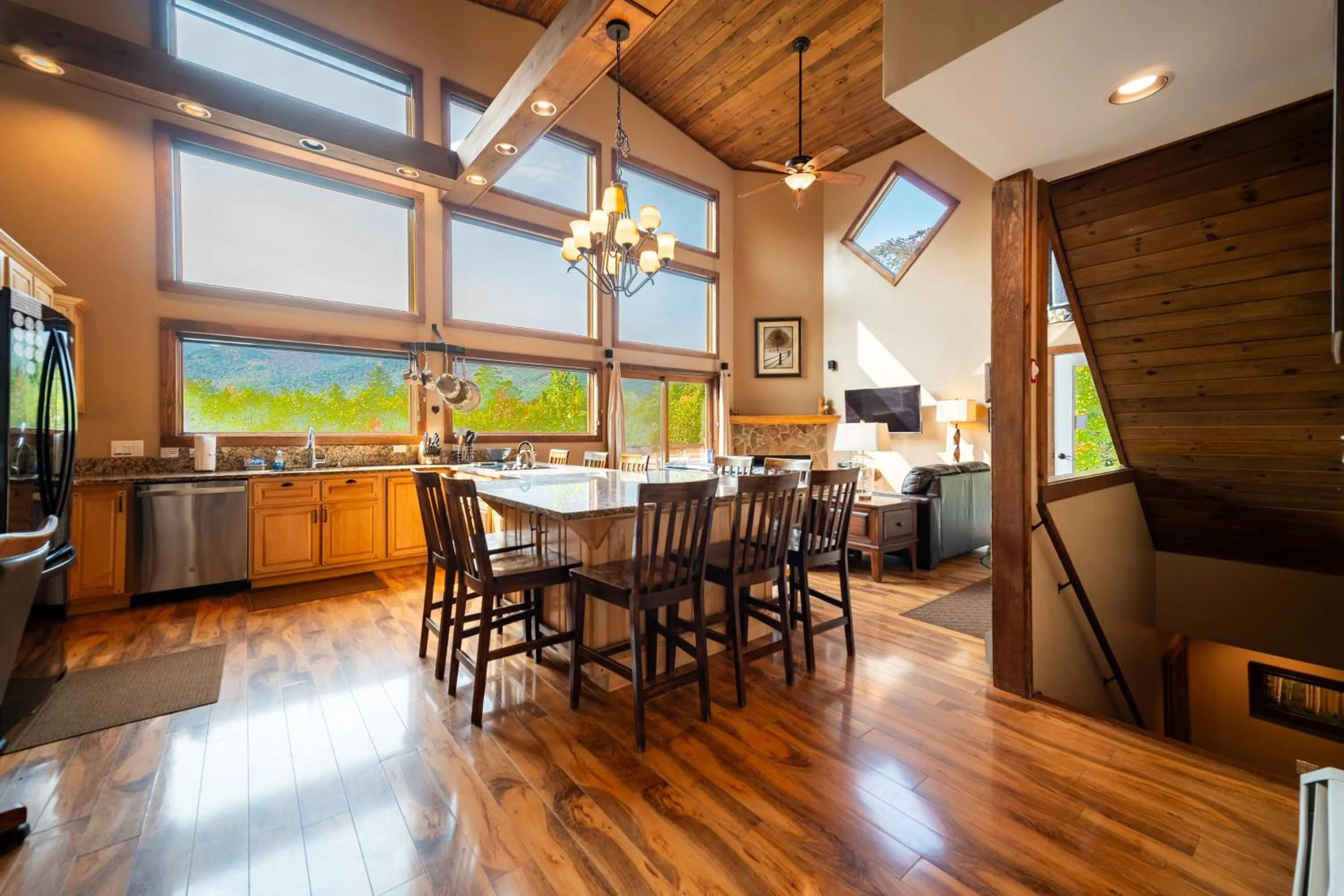 TV and multimedia in Lookout Mountain Chalet