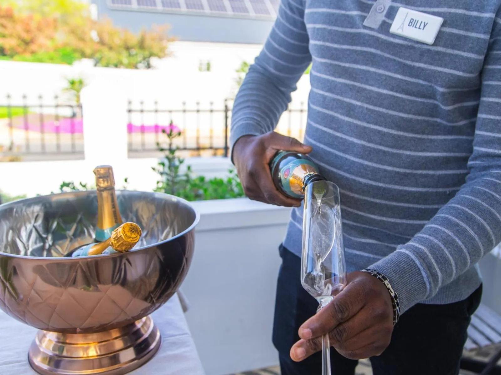 Patio in Le Petit Paris
