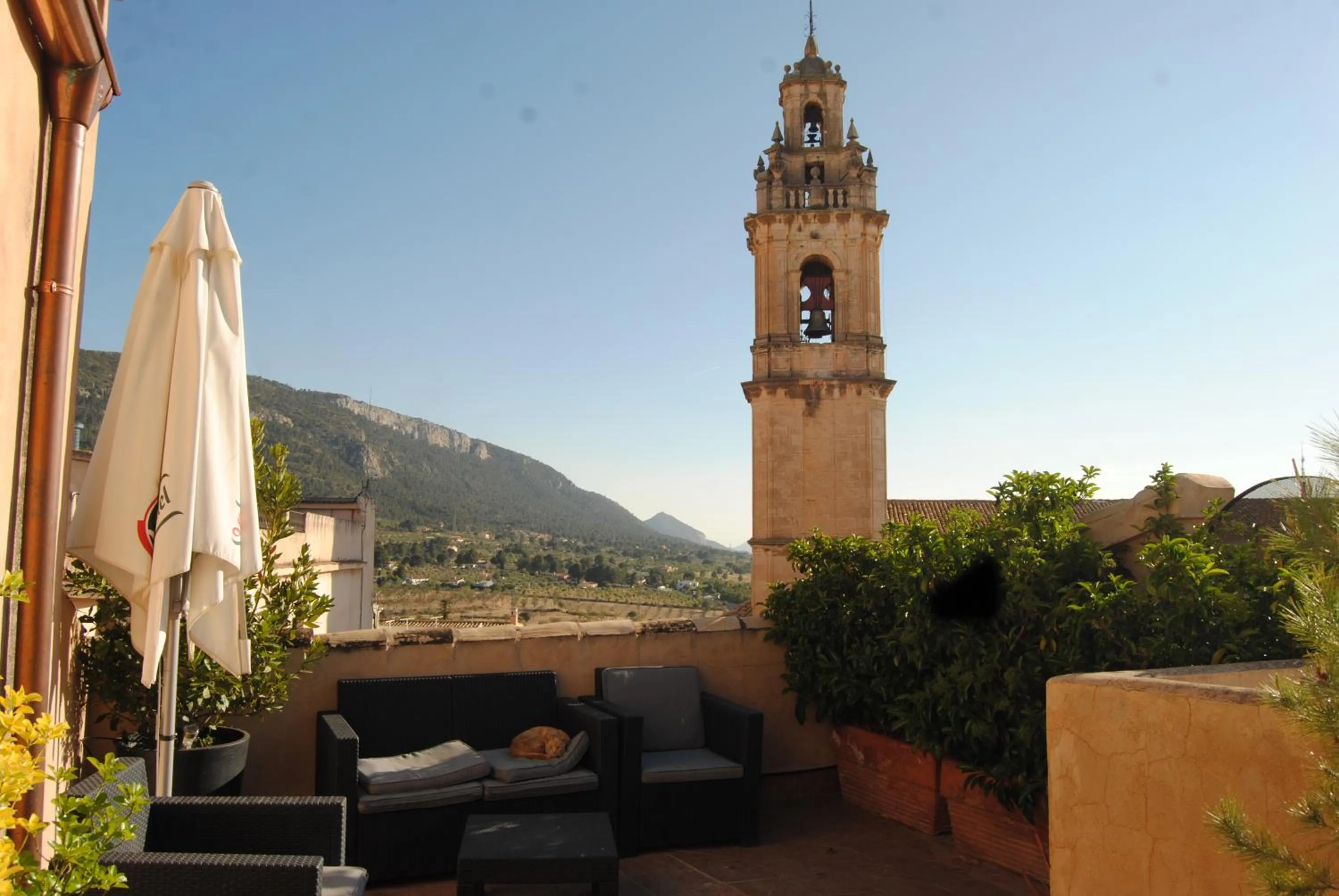 Patio in Hotel Con Encanto La Façana