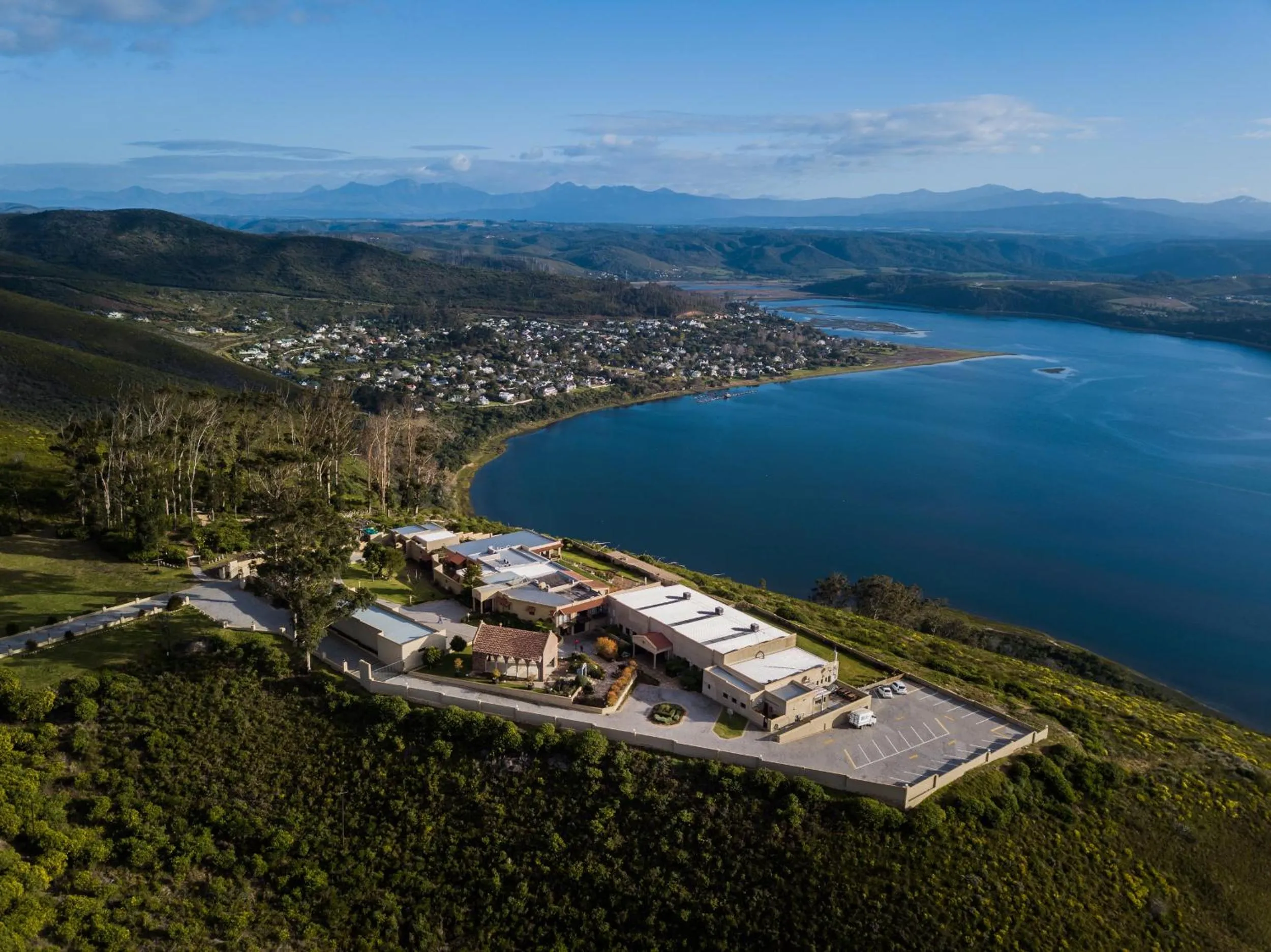 Bird's eye view in Villa Castollini