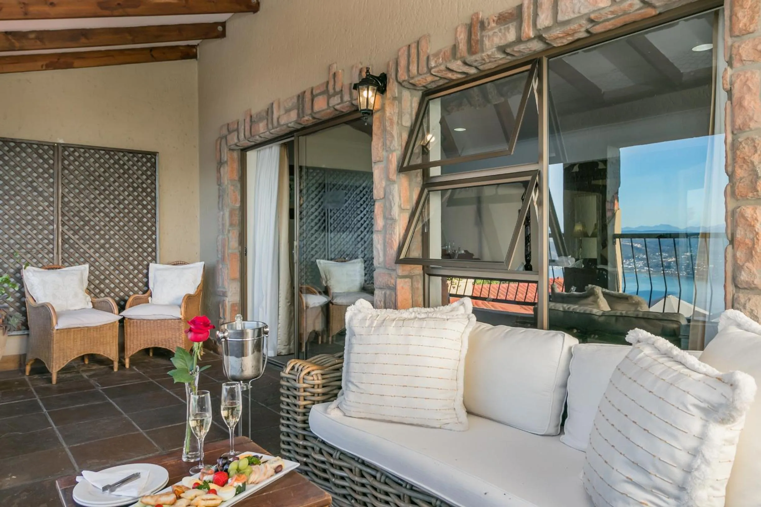 Patio in Villa Castollini