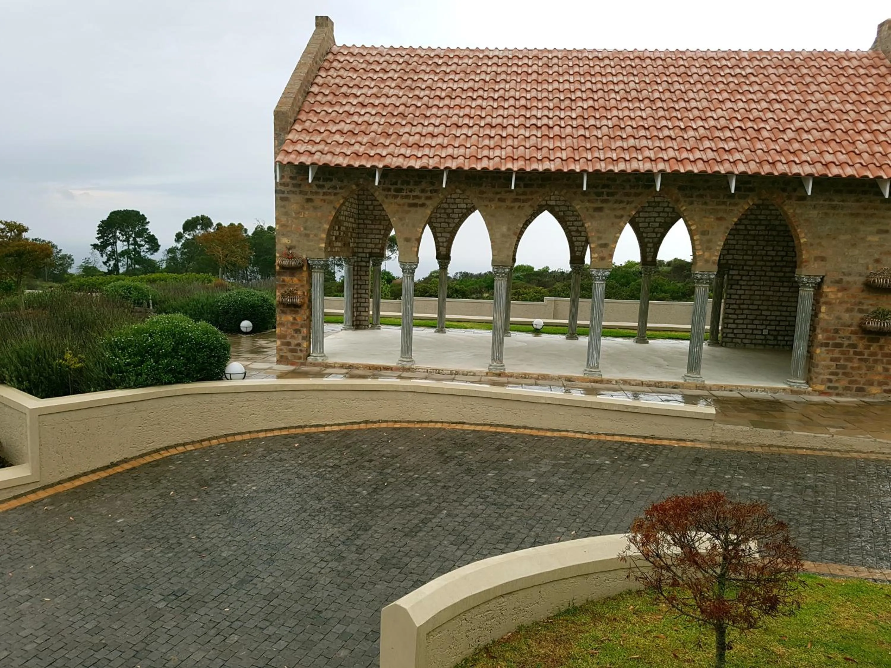 Garden view in Villa Castollini