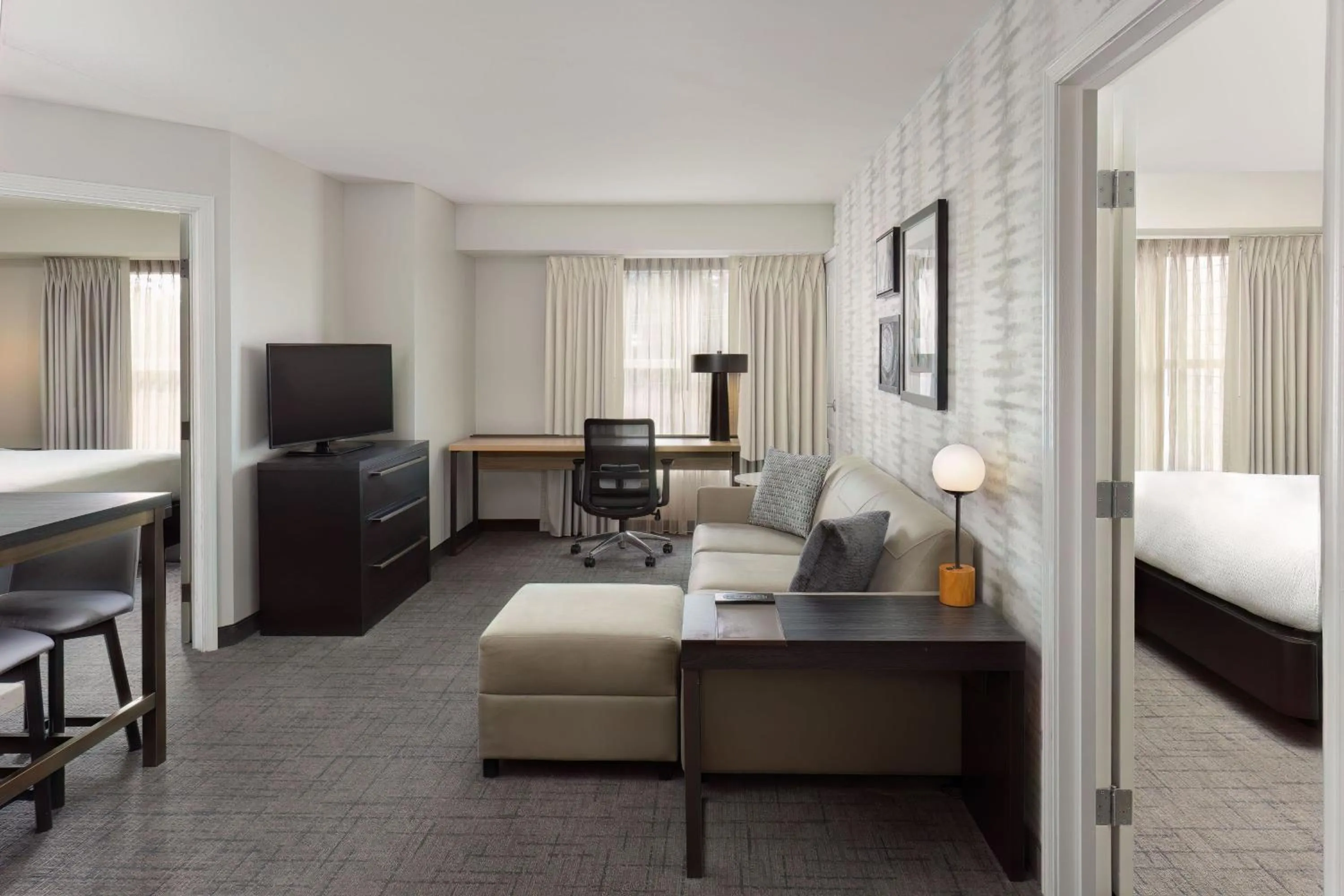 Bedroom, Bed in Residence Inn Providence Coventry