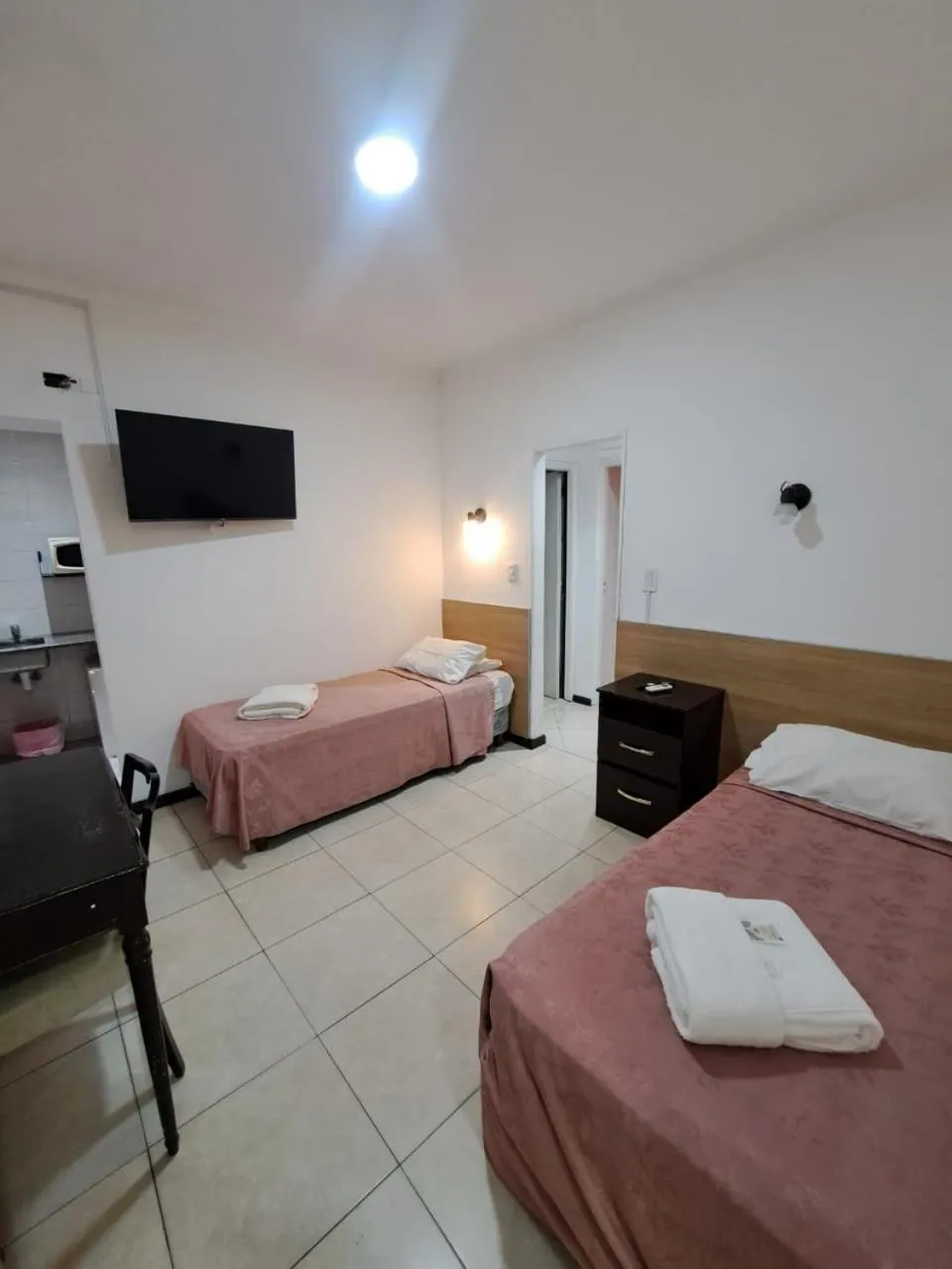 Bed in San Remo Grand Hotel