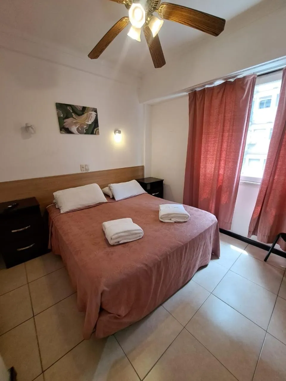 Bed in San Remo Grand Hotel