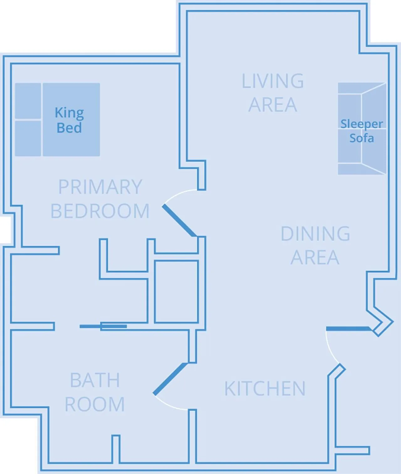 Floor plan in The Berkley, Las Vegas