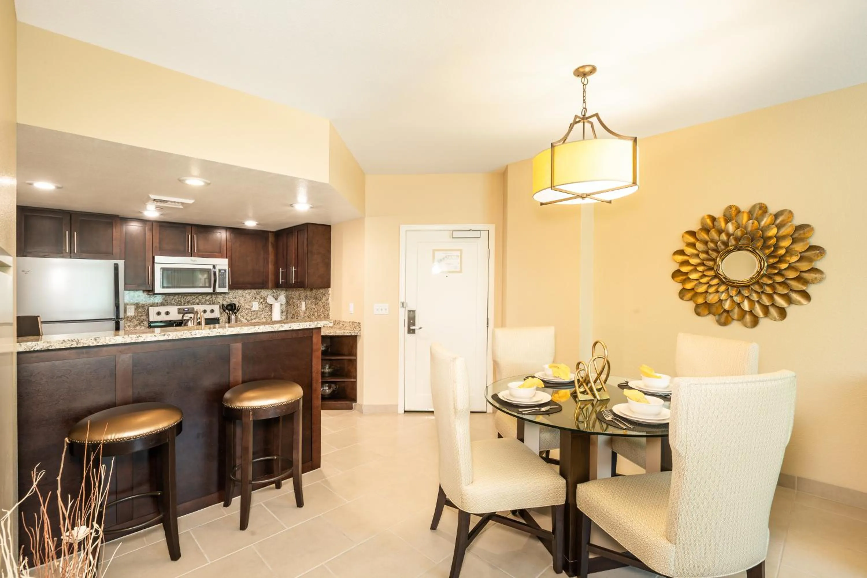 Dining area in The Berkley, Las Vegas