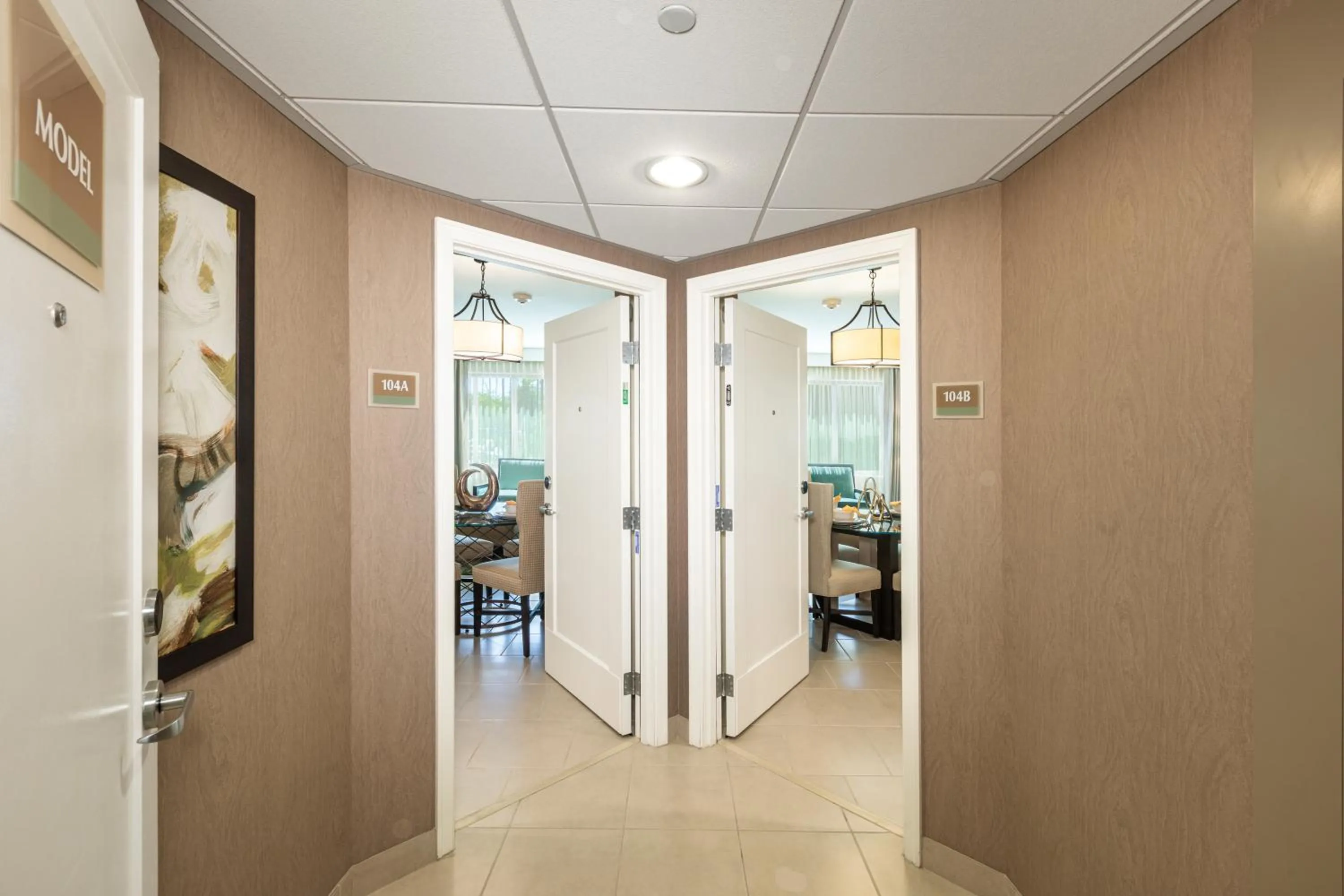 Living room in The Berkley, Las Vegas