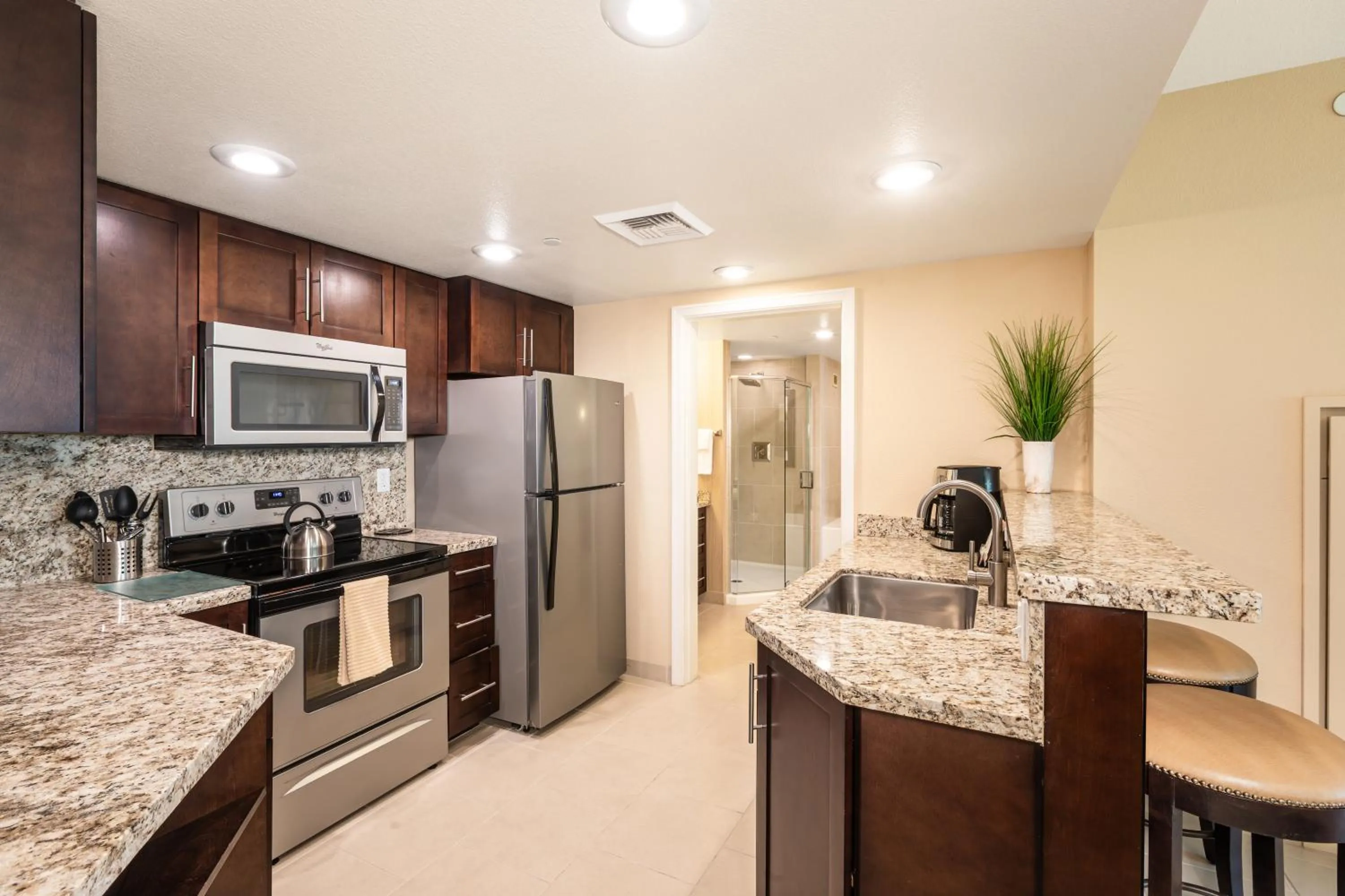 kitchen in The Berkley, Las Vegas