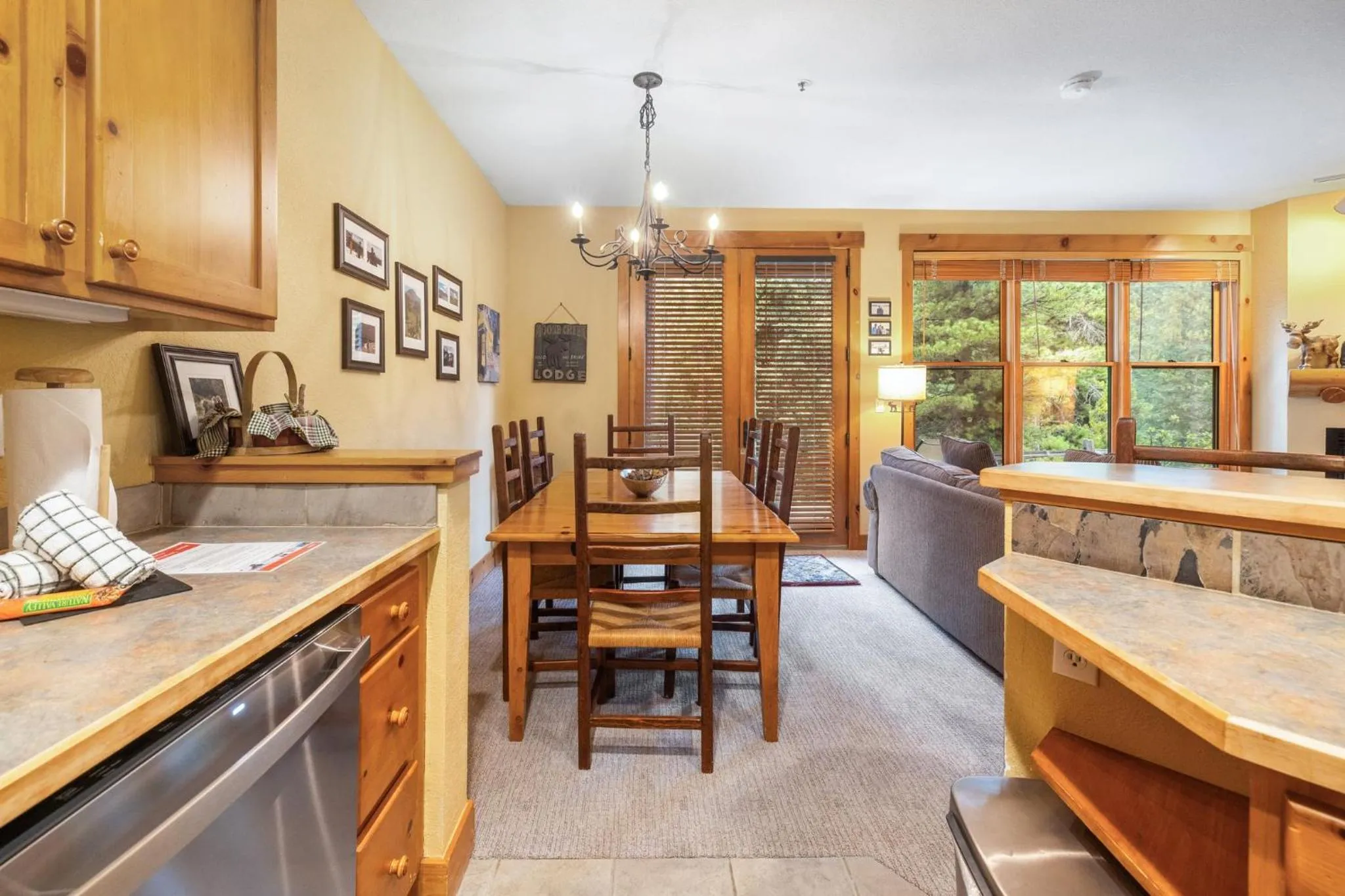 Living room in East Keystone by Vail Resorts