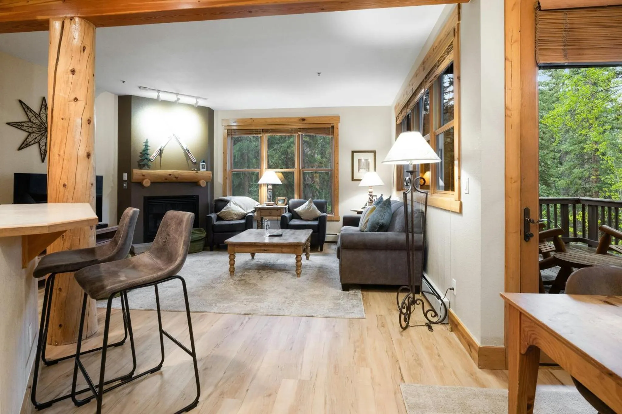 Living room in East Keystone by Vail Resorts