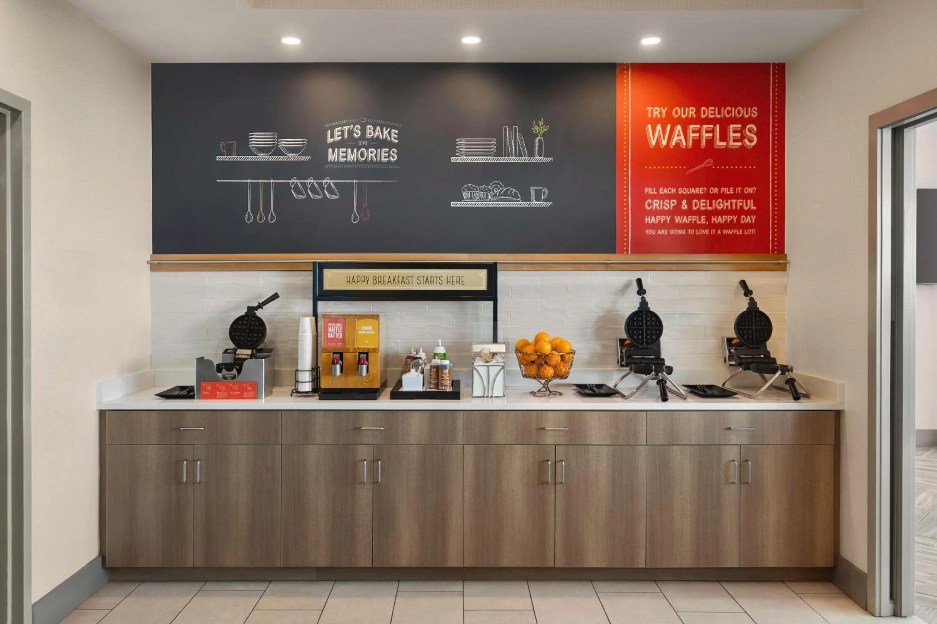 Breakfast in Hampton Inn Virginia Beach-Oceanfront South