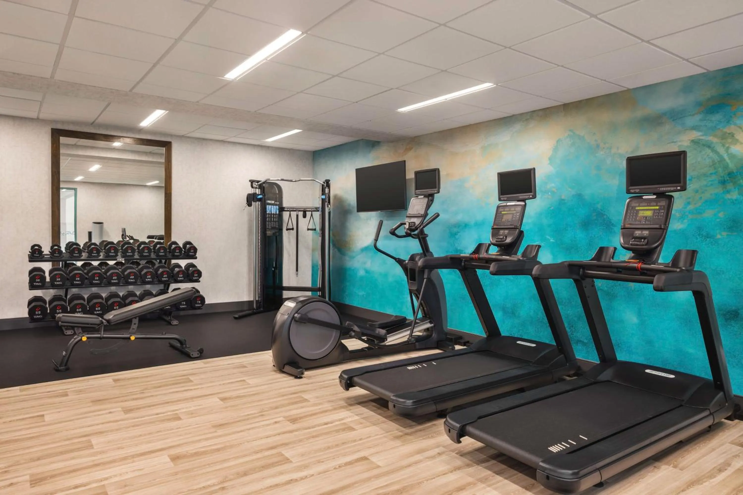 Fitness centre/facilities in Hampton Inn Virginia Beach-Oceanfront South