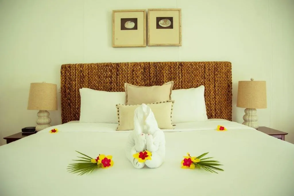 Bed in Bequia Plantation Hotel