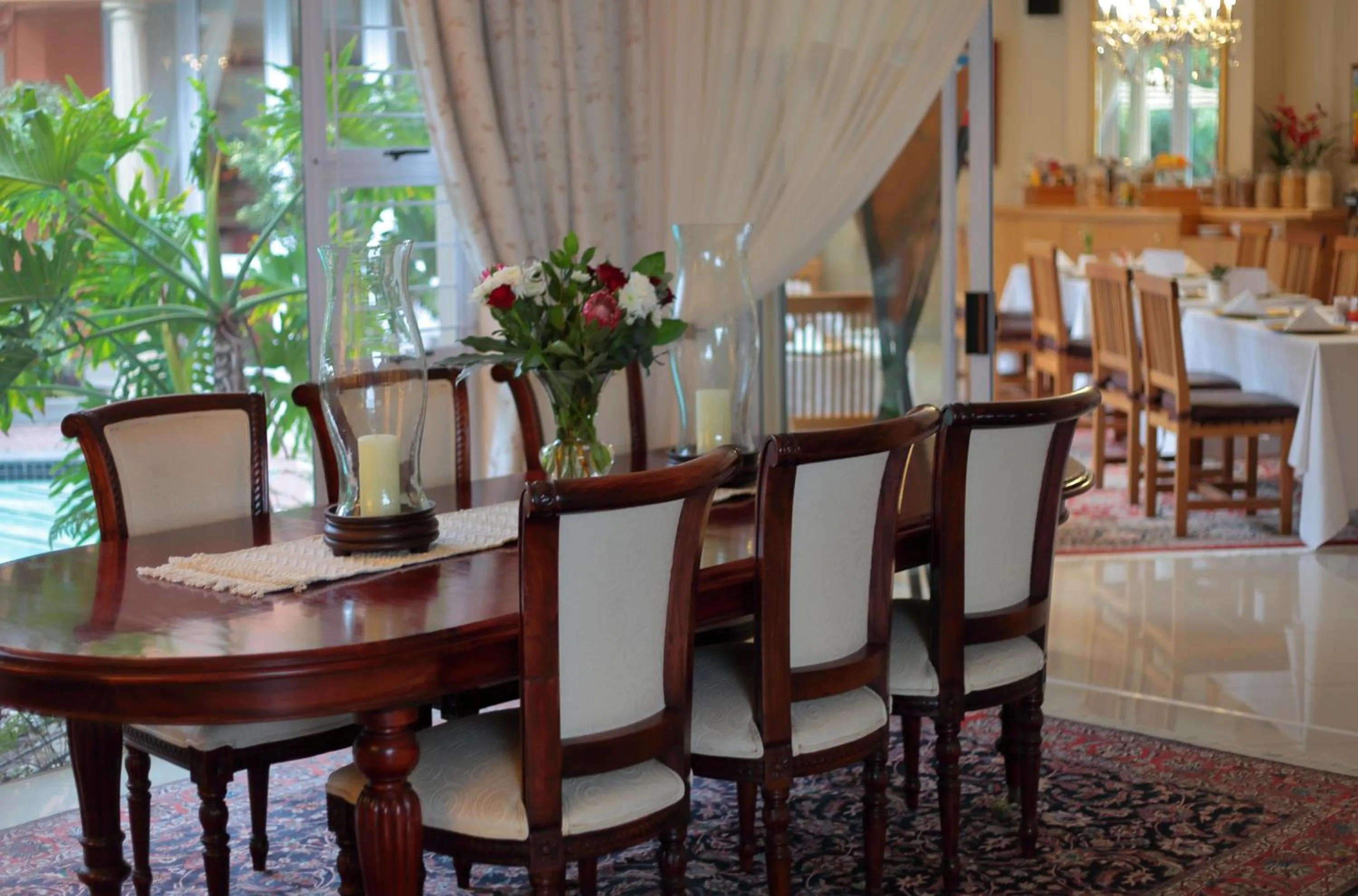 Dining area in Cinnamon House Bed & Breakfast