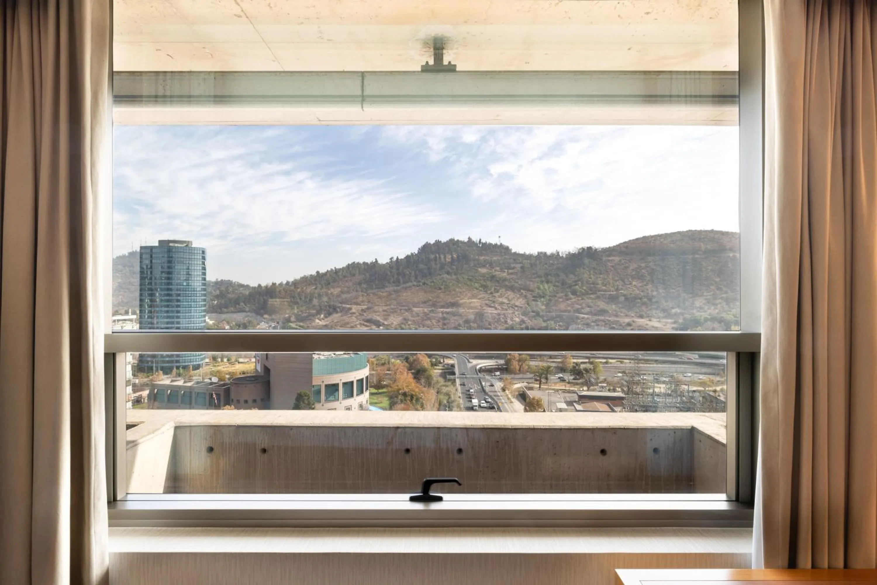 Mountain view in Holiday Inn Express Santiago Las Condes by IHG