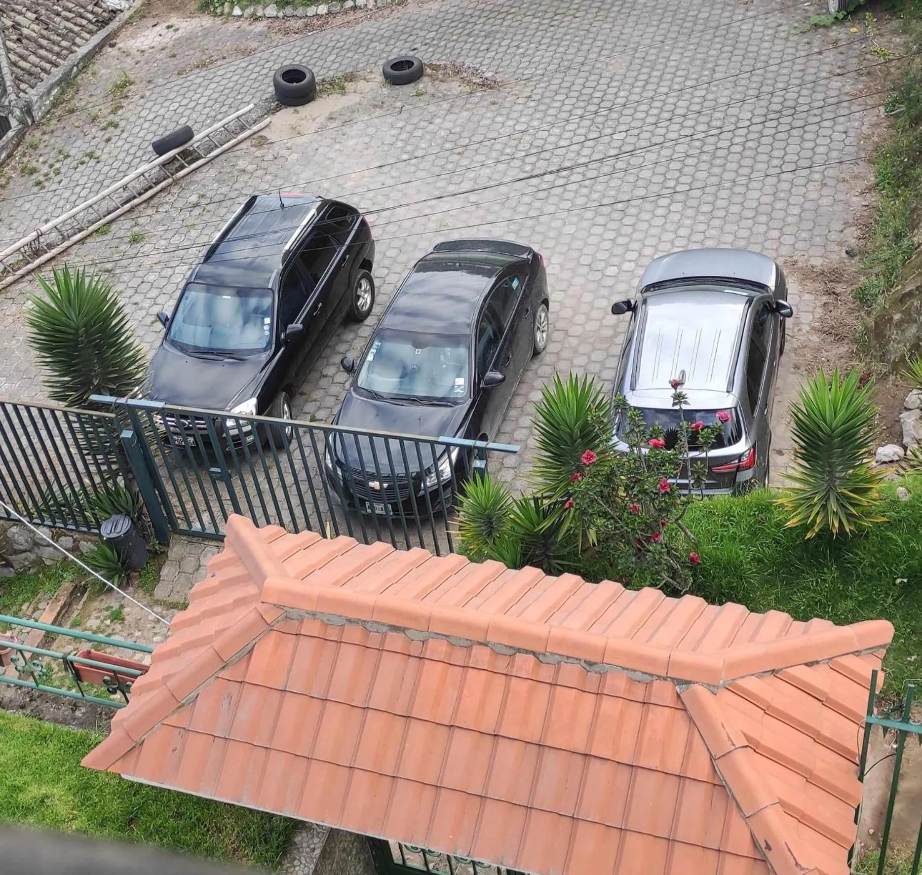 Parking in Hostal Mirador de Otavalo