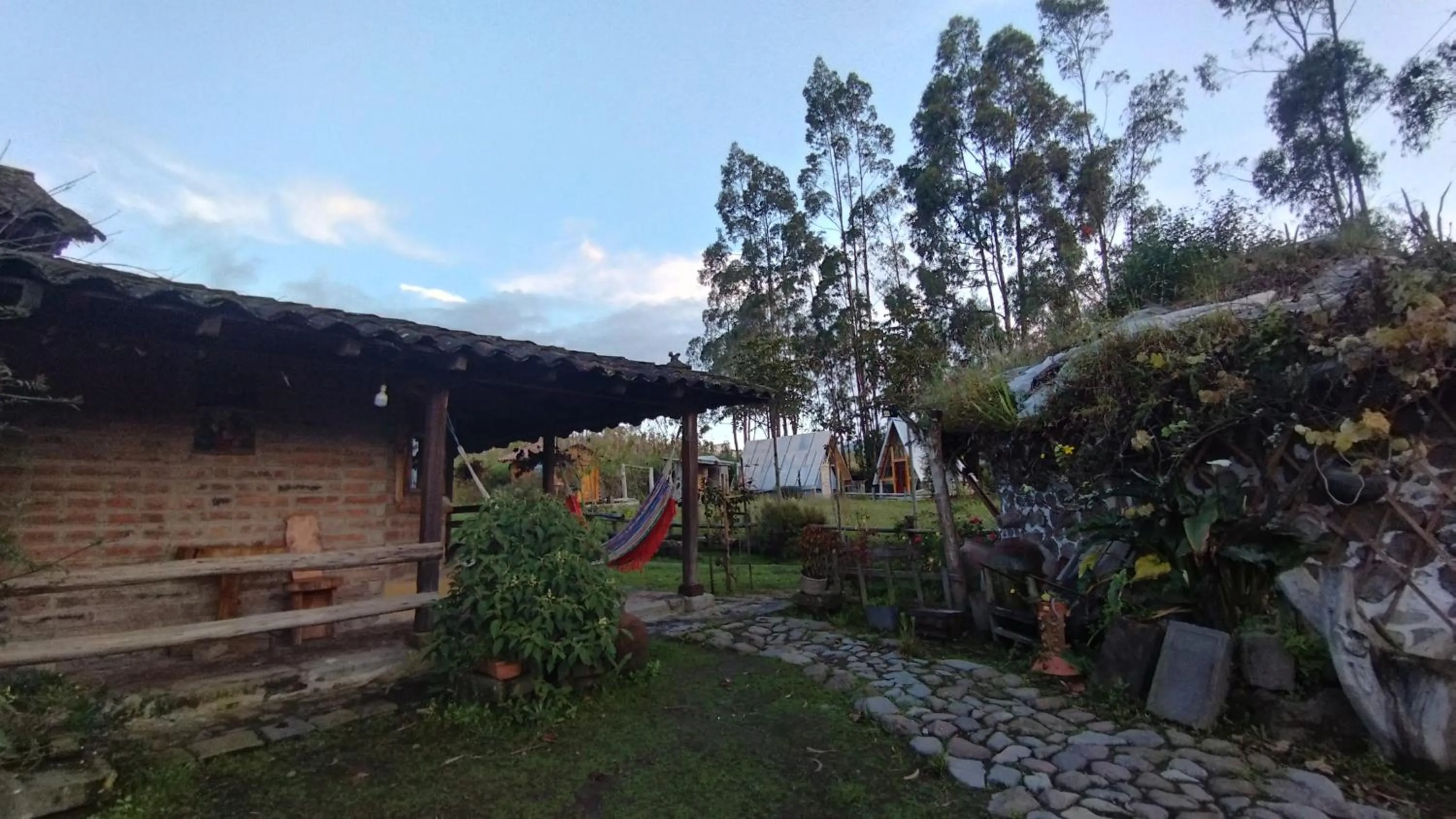 Garden in El Tio Hostal