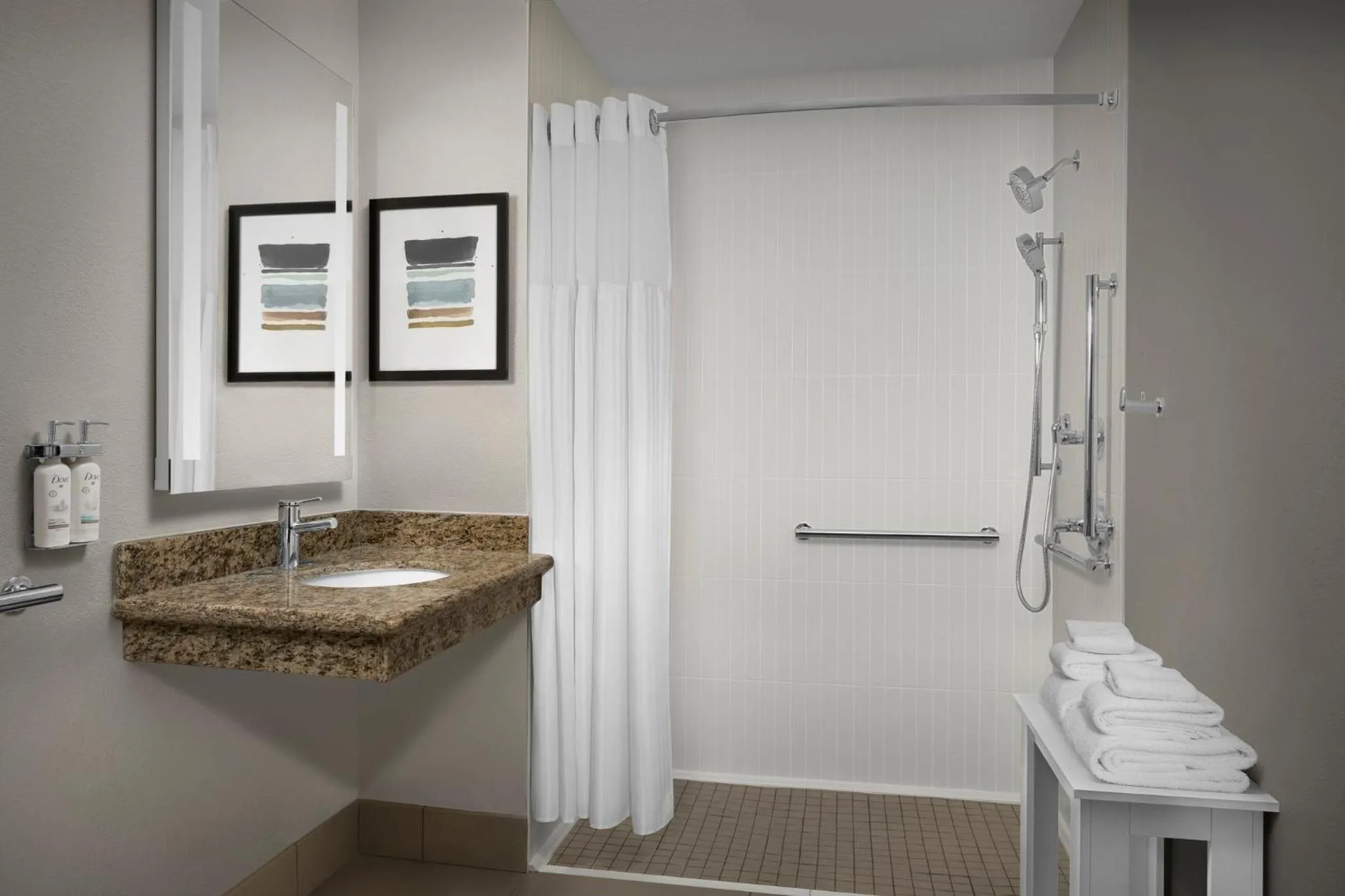 Bathroom in Staybridge Suites Raleigh-Durham Airport-Morrisville by IHG